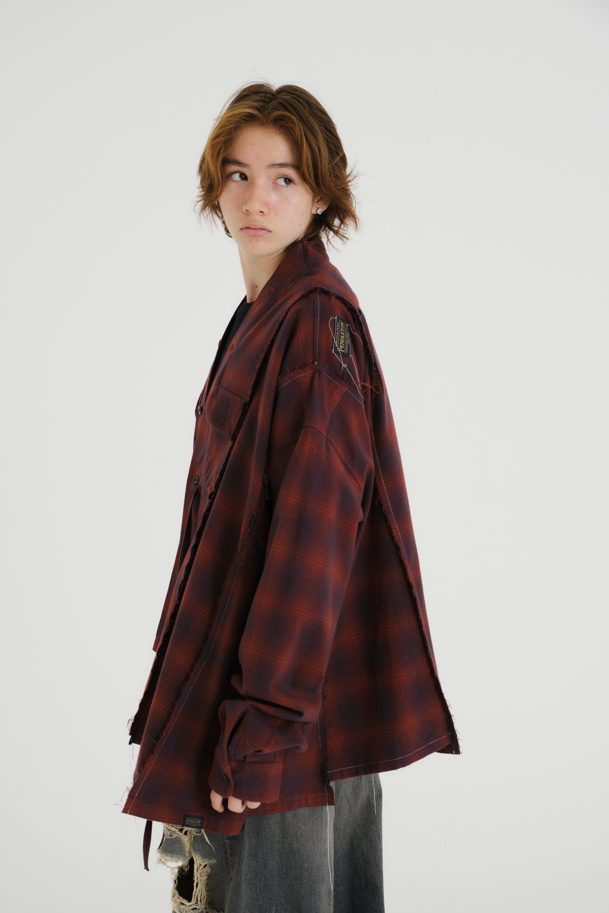 PENDLETON DOCKING WIDE SAMUE SHIRT|RED