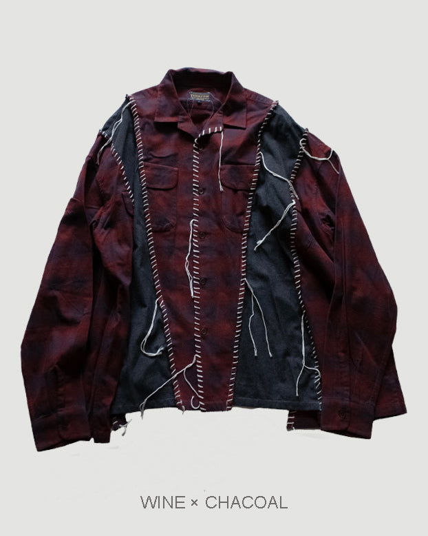 【Exclusive Collaboration】PENDLETON LOOPING WIDE SHIRT