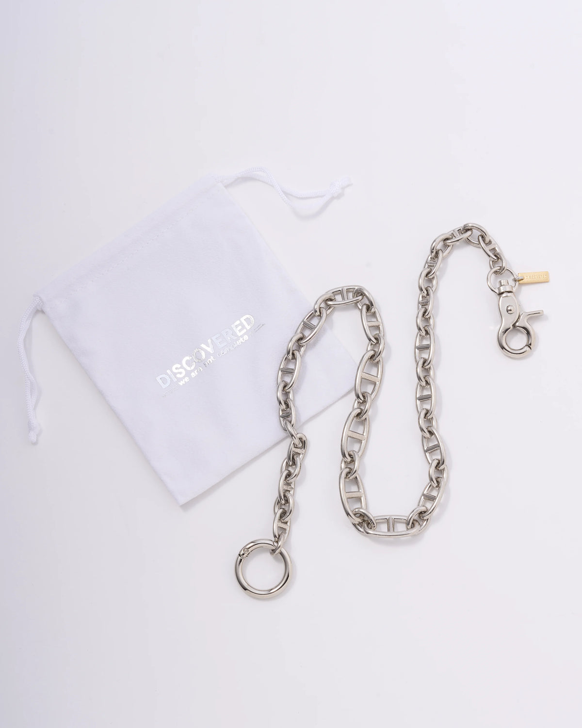 ANCHOR CHAIN 2WAY wallet chain&necklace|SILVER