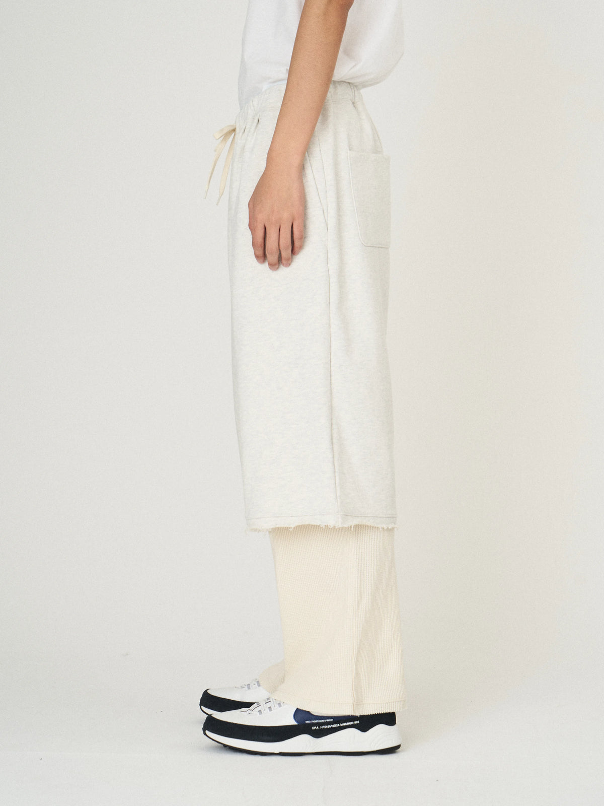 LAYERED PANTS|BLACK