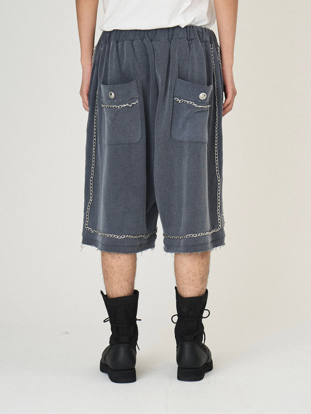 CHAIN SHORTS|BLACK
