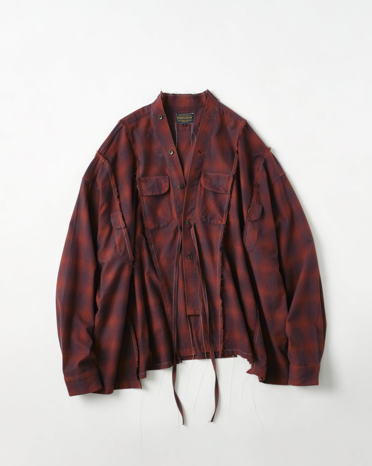 PENDLETON DOCKING WIDE SAMUE SHIRT|RED