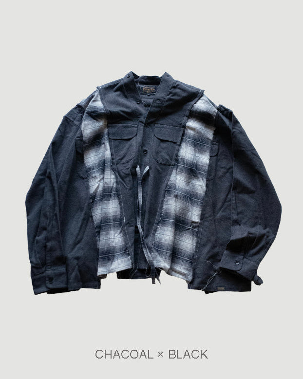 【Exclusive Collaboration】PENDLETON DOCKING WIDE SAMUE SHIRT
