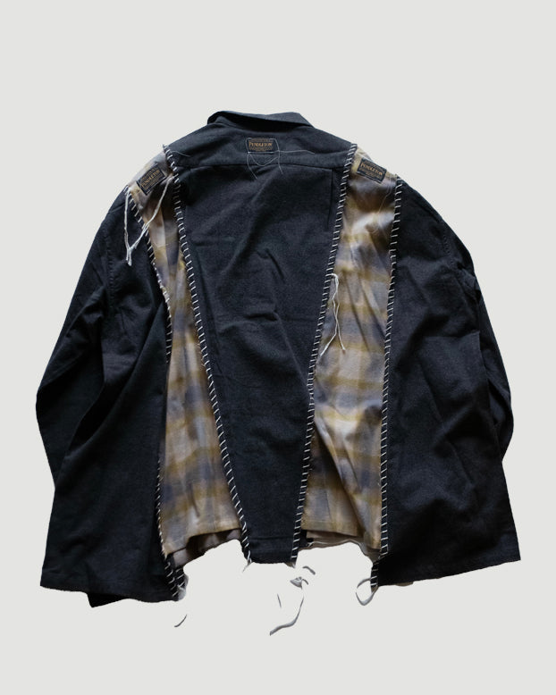 【Exclusive Collaboration】PENDLETON LOOPING WIDE SHIRT