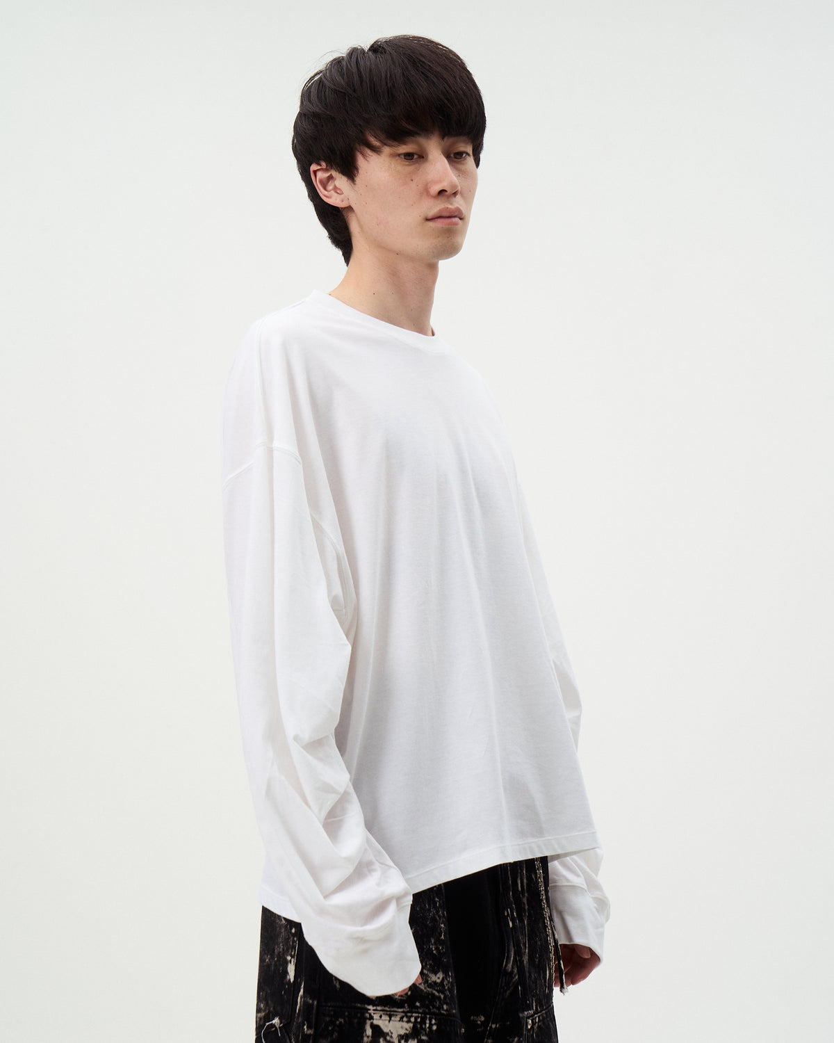 TUCK LONG SLEEVE TEE