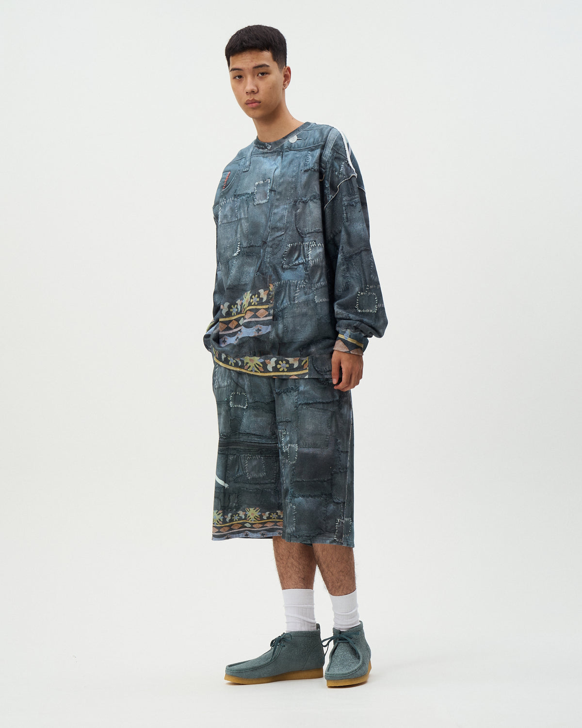 CRUST TROMPELOEIL PULLOVER