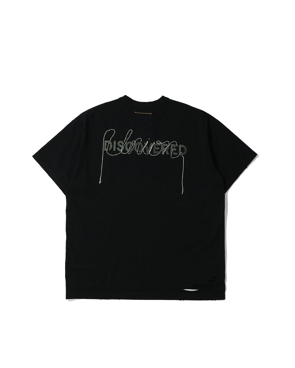 UNION LOOPING DAMAGE CUTSEWN|BLACK