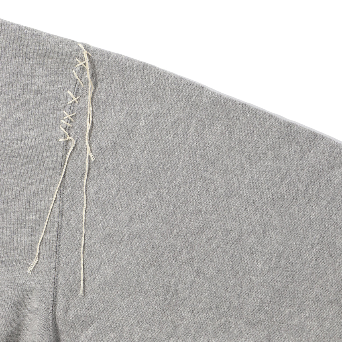 UNION LOOPING DAMAGE HOODIE|GRAY