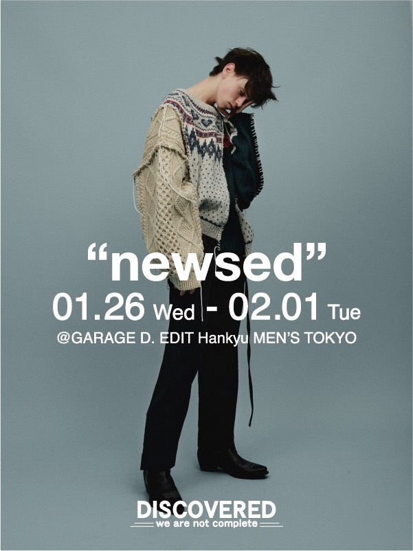 pop up store 阪急メンズ東京　BASE6にて開催