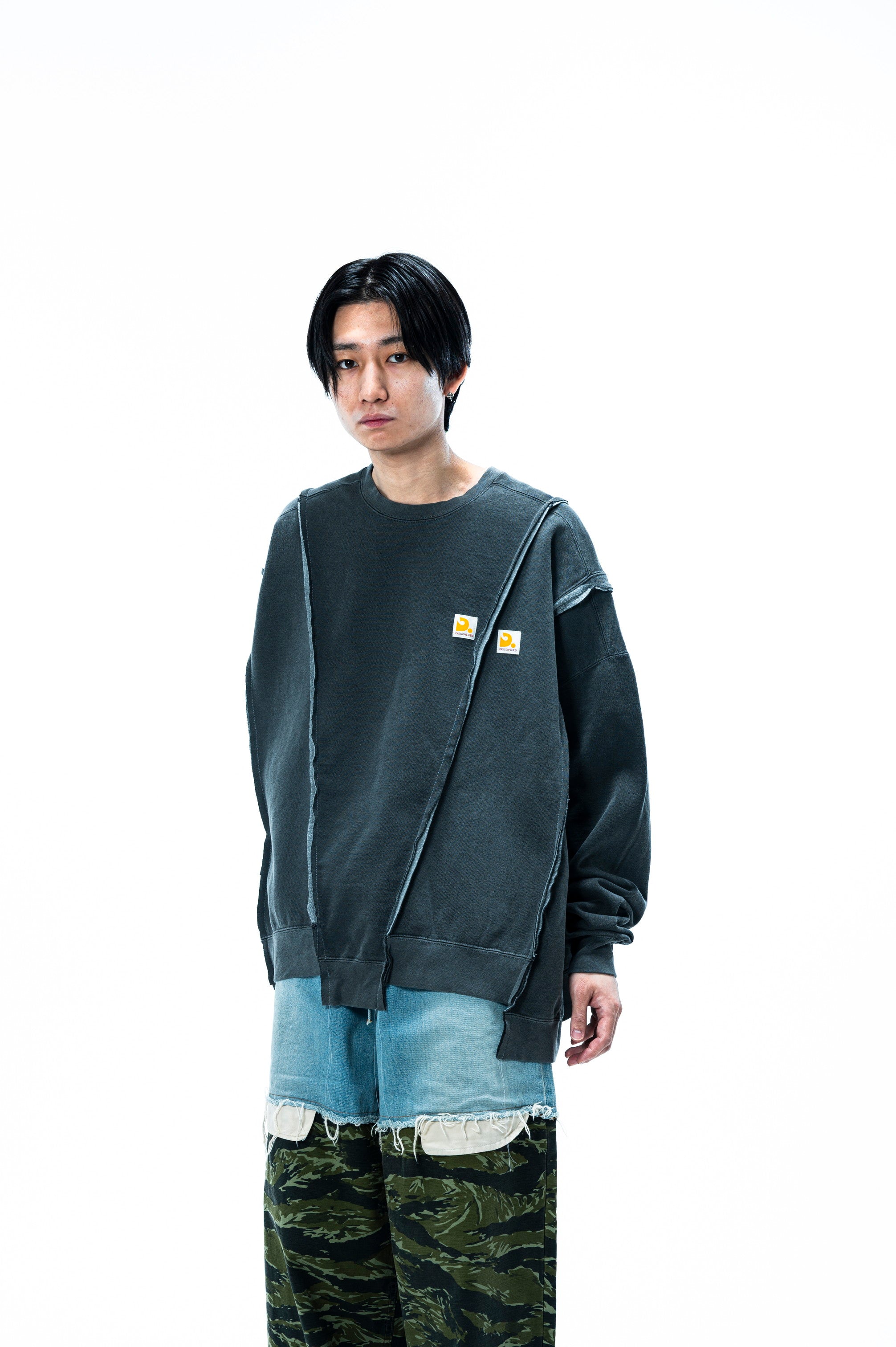 DISCOVERD NEWSED ドッキングスウェット DISCOVERD NEWSED ドッキングスウェット DISCOVERD NEWSED ドッキング