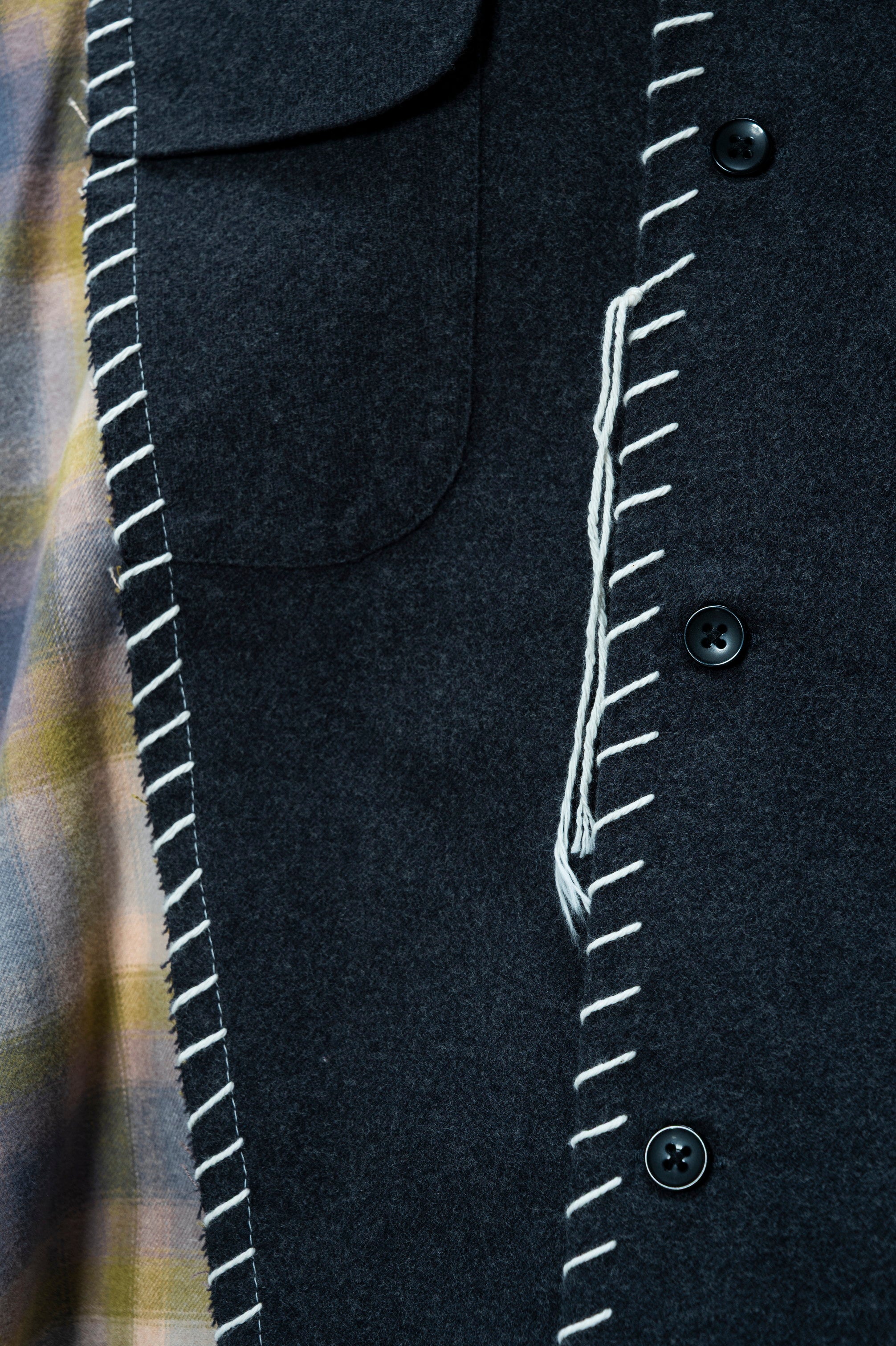 PENDLETON LOOPING WIDE SHIRT｜GRAY×MINT-thumbmail-9