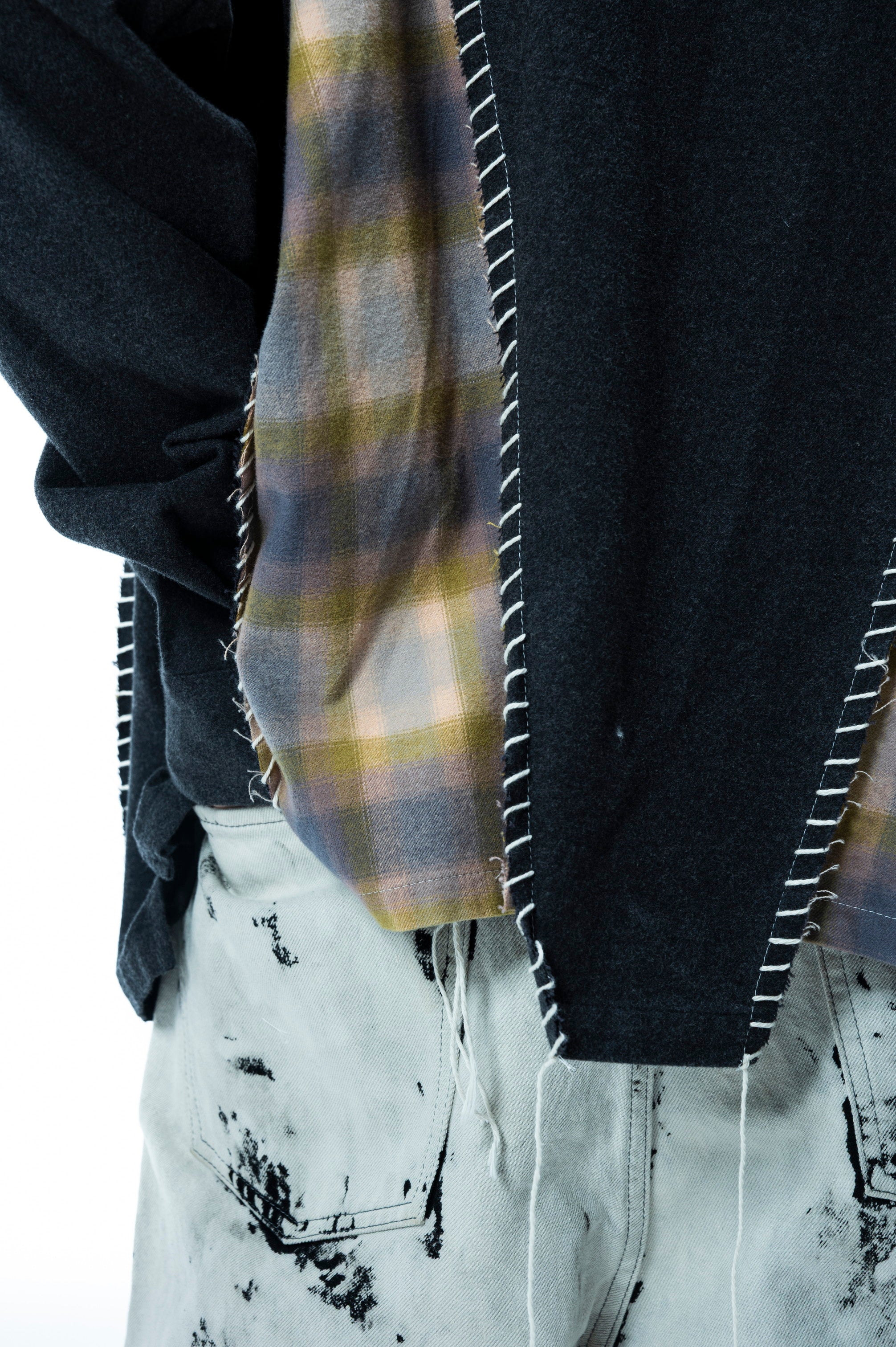 PENDLETON LOOPING WIDE SHIRT｜GRAY×MINT-thumbmail-11