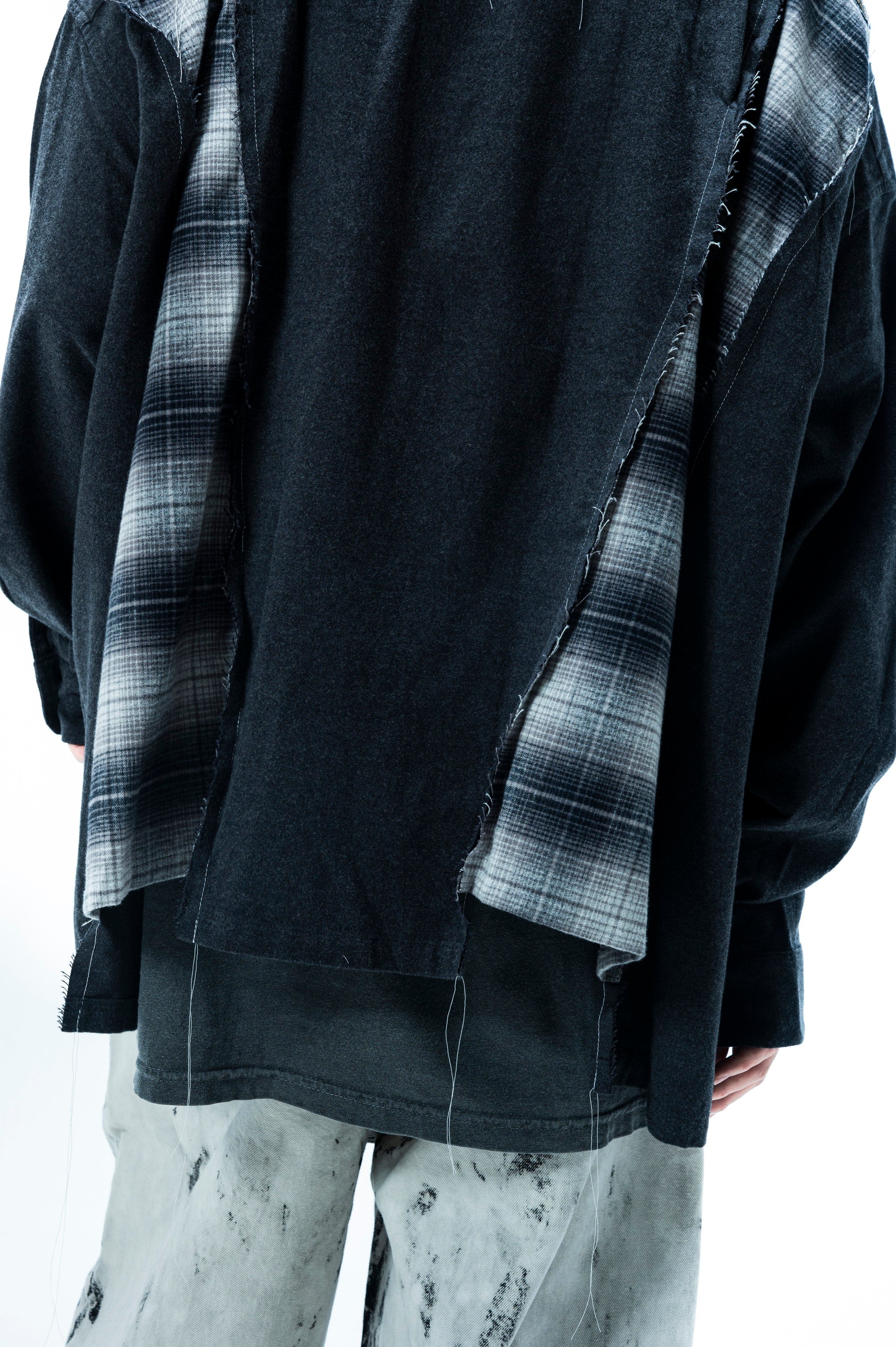 PENDLETON DOCKING WIDE SAMUE SHIRT ｜CHARCOAL×BLACK-thumbmail-10