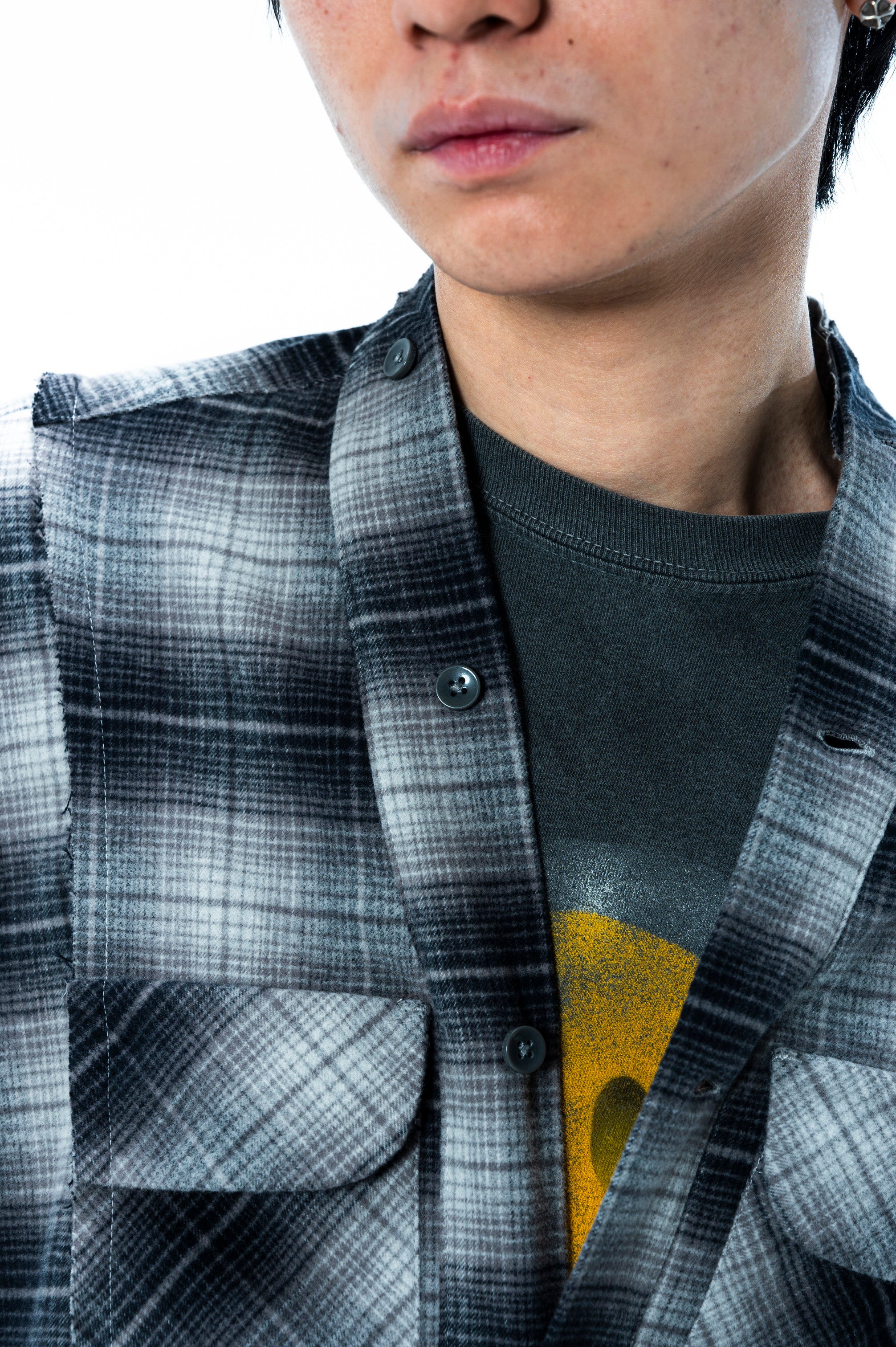 PENDLETON DOCKING WIDE SAMUE SHIRT｜BLACK×BLACK-thumbmail-7
