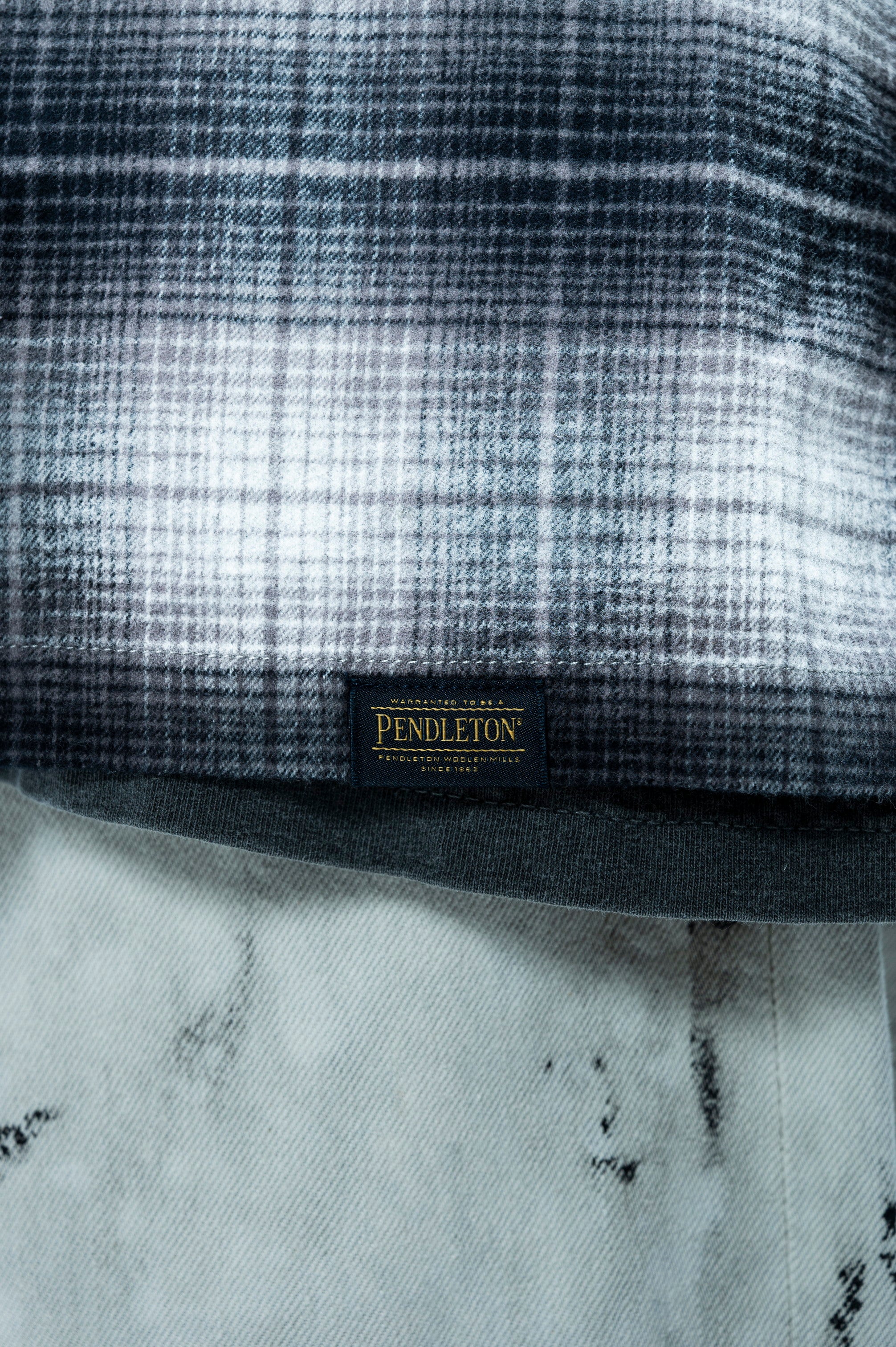 PENDLETON CHINA WIDE SHIRT｜GRAY×BLACK-thumbmail-9
