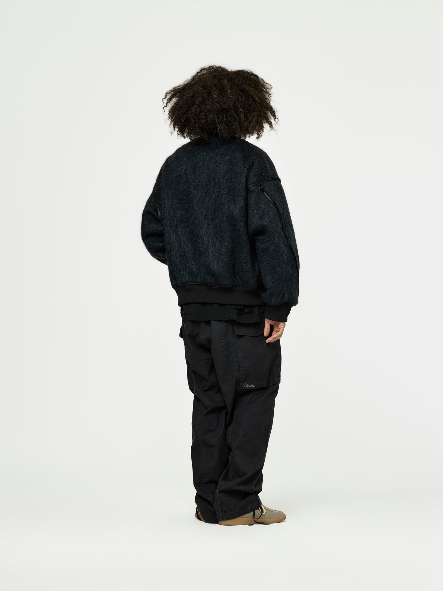 UNION MOHAIR SHAGGY MA-1｜BLACK-thumbmail-6