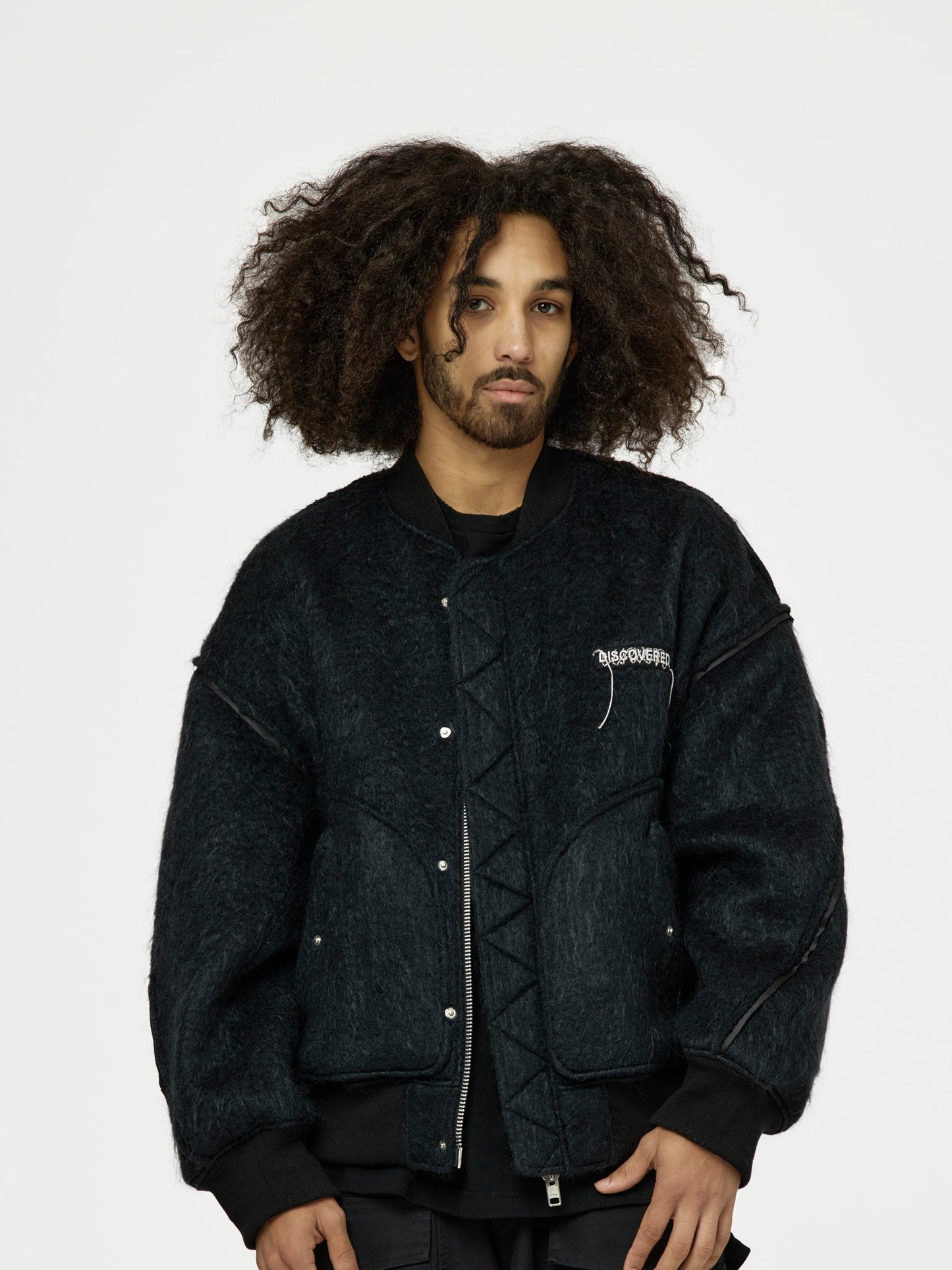 UNION MOHAIR SHAGGY MA-1｜BLACK-thumbmail-3