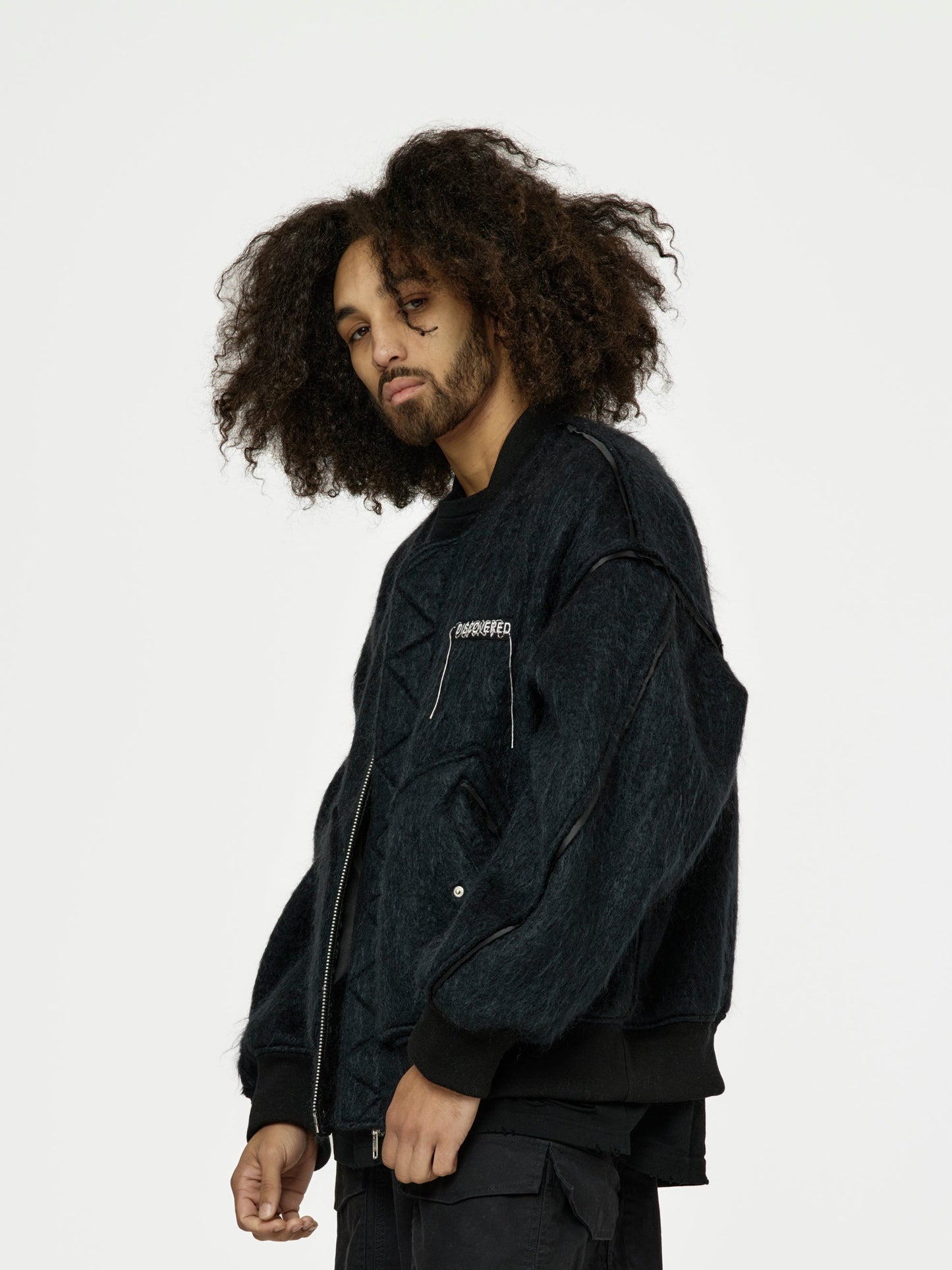 UNION MOHAIR SHAGGY MA-1｜BLACK-thumbmail-4