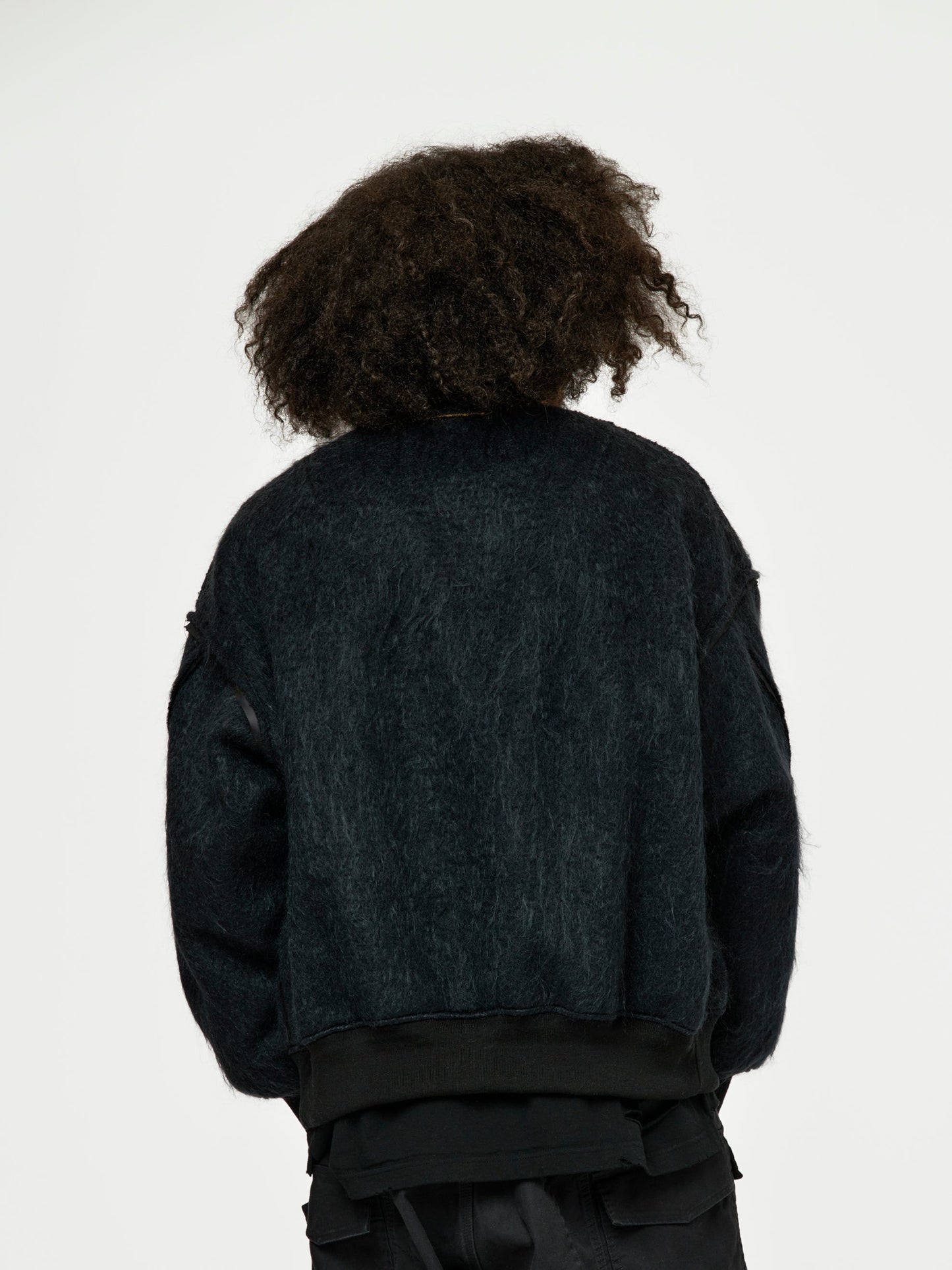 UNION MOHAIR SHAGGY MA-1｜BLACK-thumbmail-5