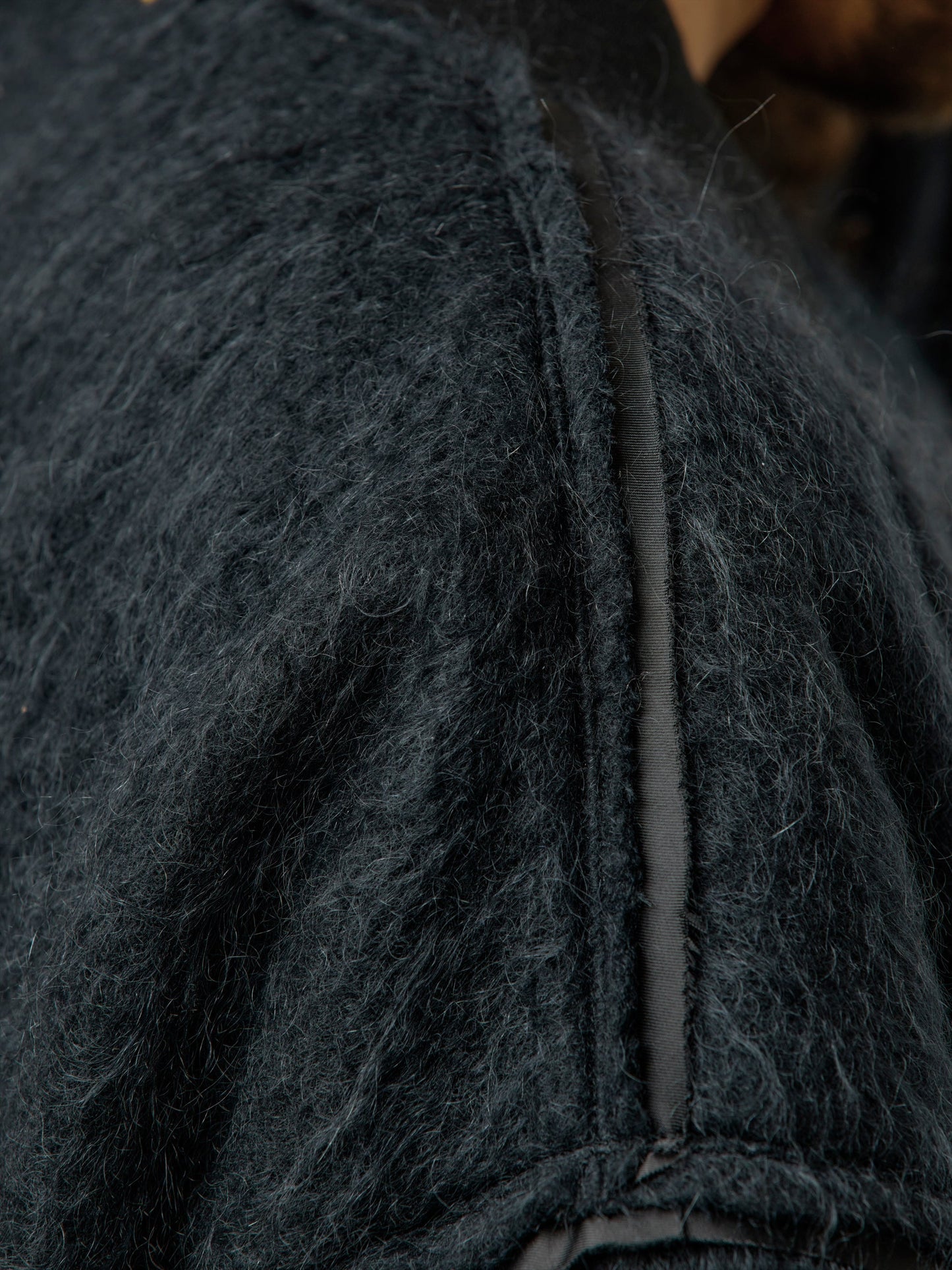 UNION MOHAIR SHAGGY MA-1｜BLACK-thumbmail-10