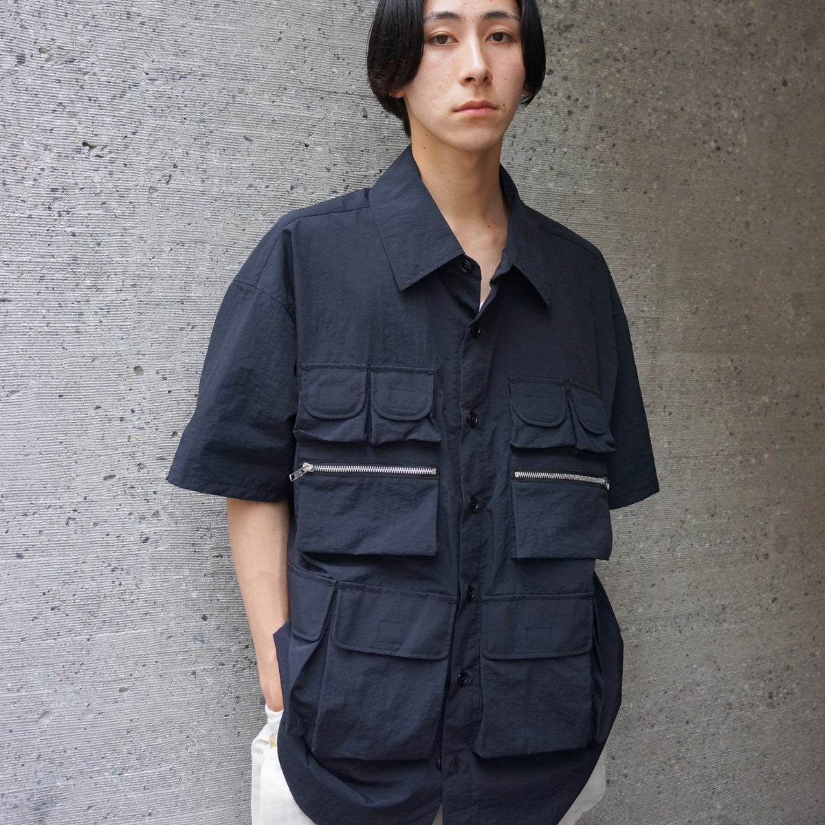 日本半額DISCOVERED 20ss マルチボタン シャツ ディスカバード ジャケット パンツ Mサイズ