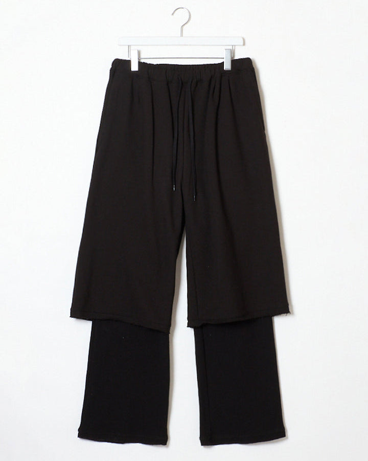 LAYERED PANTS｜BLACK