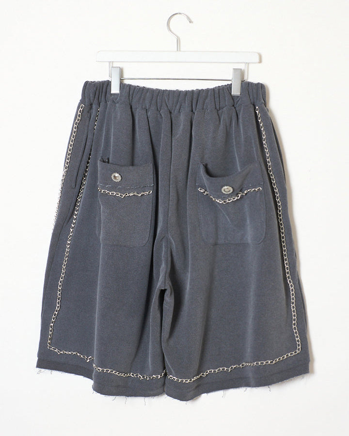 CHAIN SHORTS｜BLACK-thumbmail-2