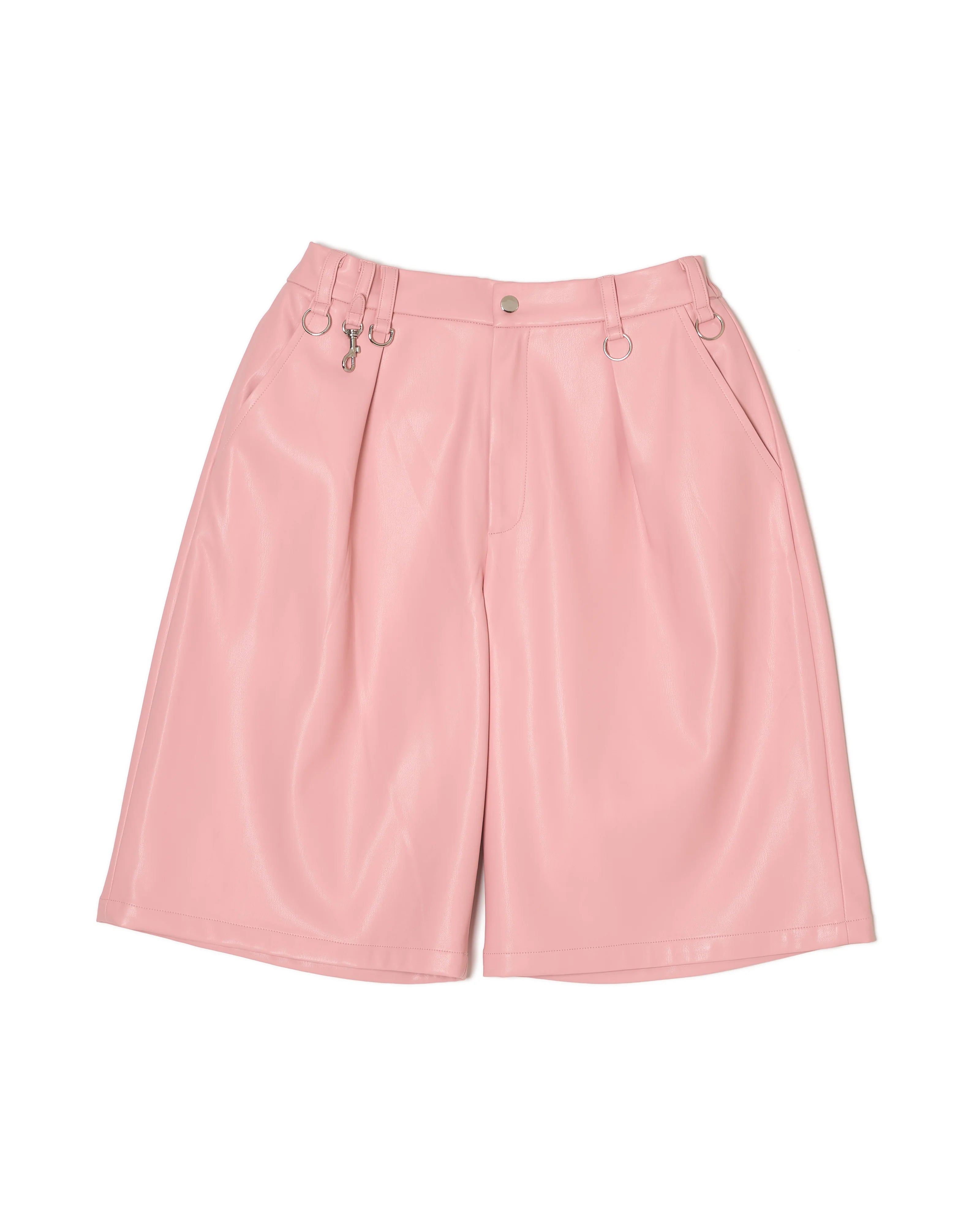 VEGAN LEATHER SHORTS-thumbmail-1