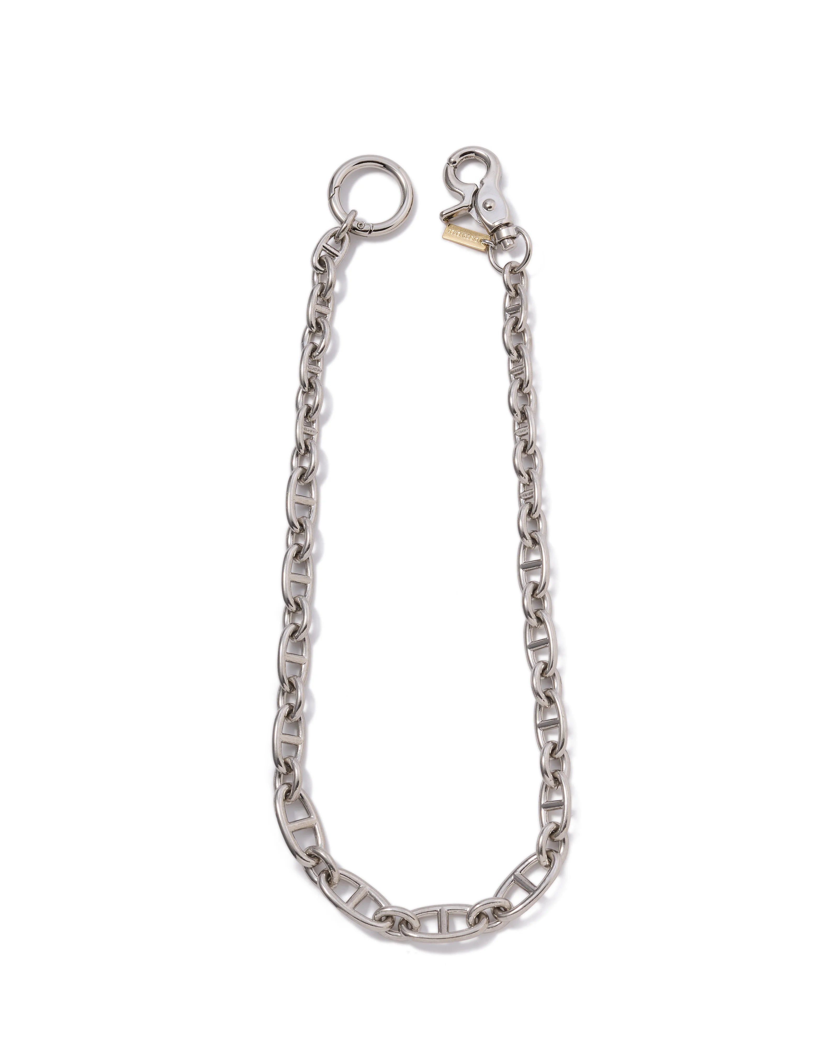ANCHOR CHAIN 2WAY wallet chain＆necklace｜SILVER