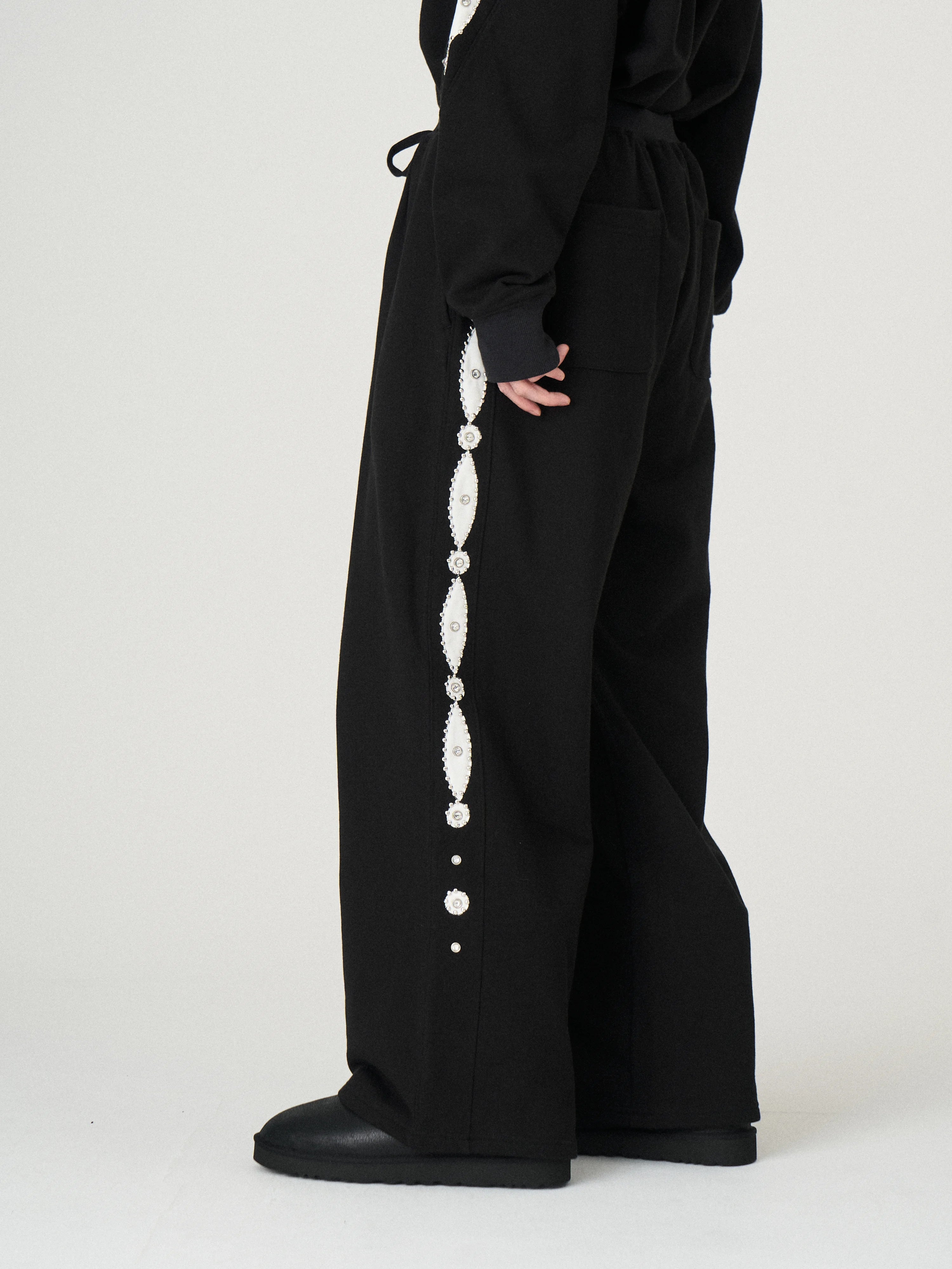 STUD'S TROUSER PANTS｜BLACK