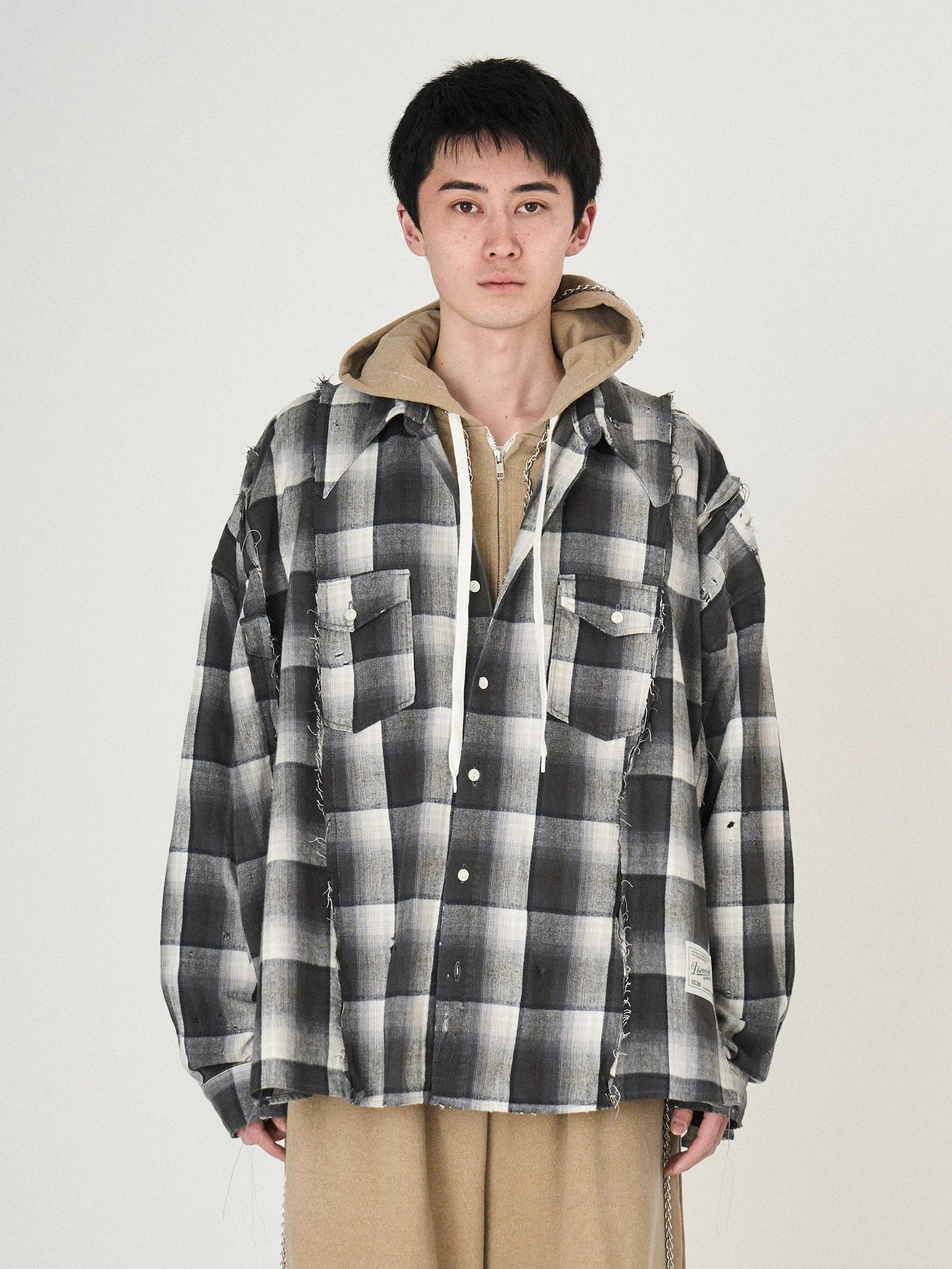 SWITCH NEL SHIRTS｜BLACK