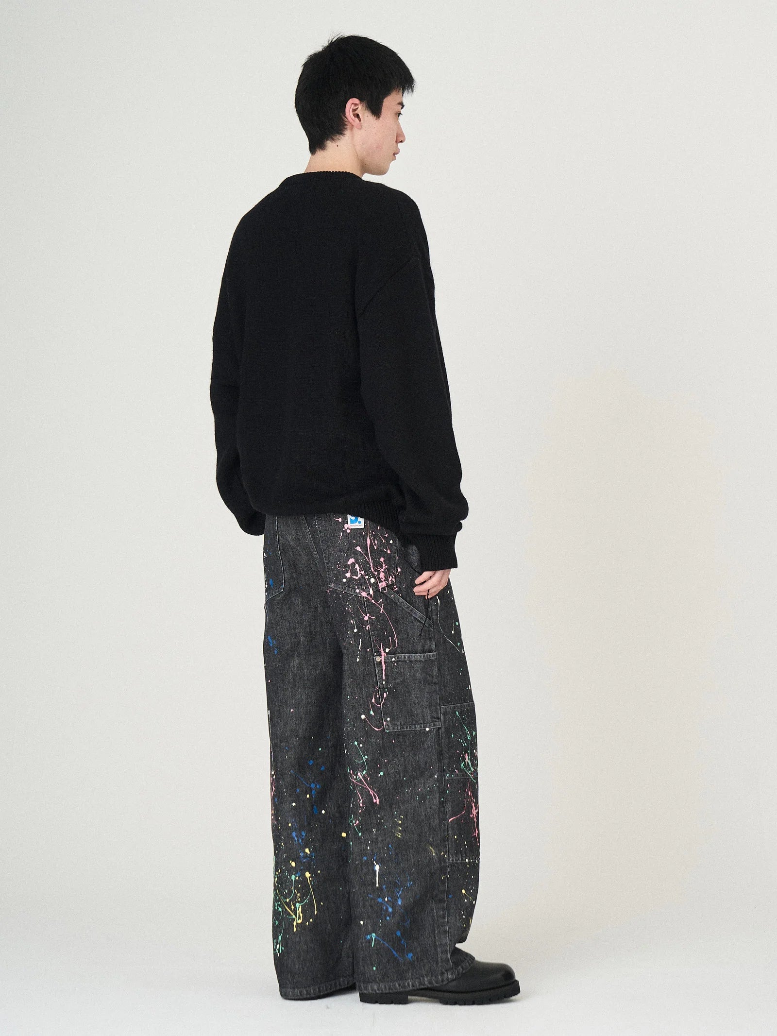 EMBLEM KNIT｜BLACK-thumbmail-4