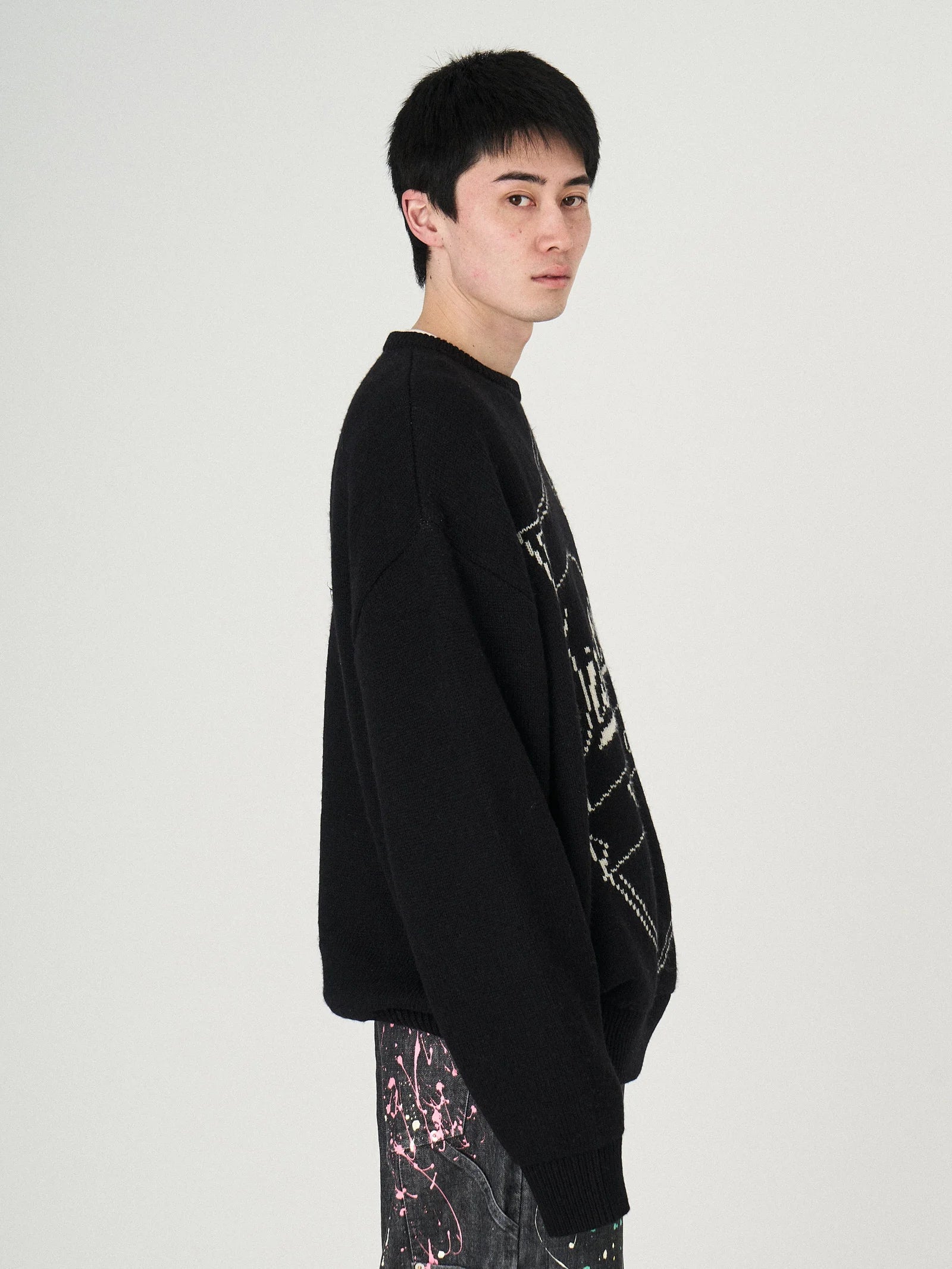 EMBLEM KNIT｜BLACK-thumbmail-8