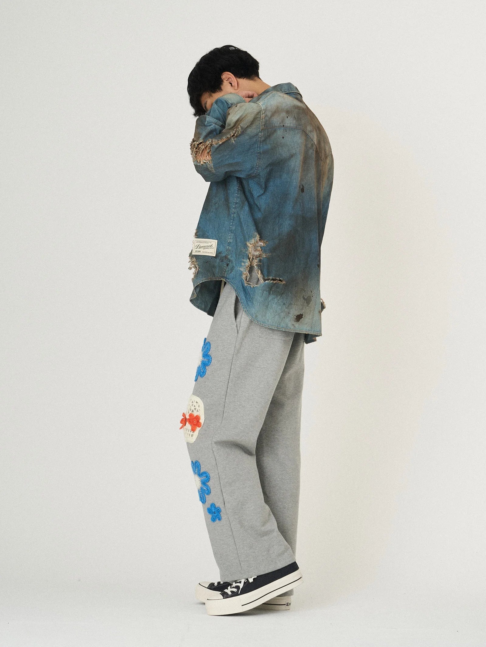 CRASH DENIM SHIRTS｜INDIGO-thumbmail-3