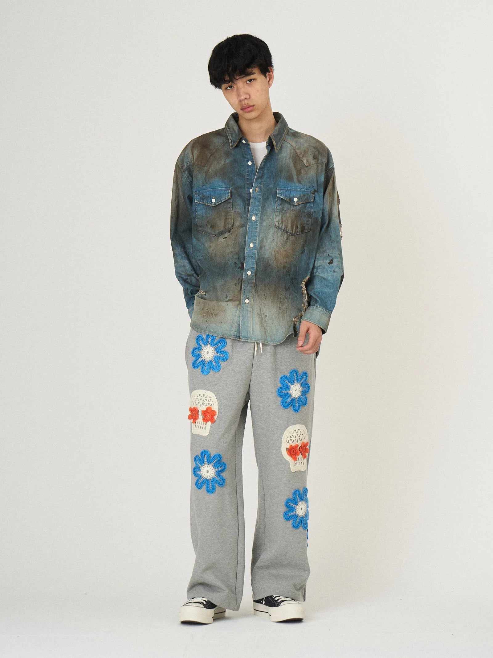 CRASH DENIM SHIRTS｜INDIGO-thumbmail-2