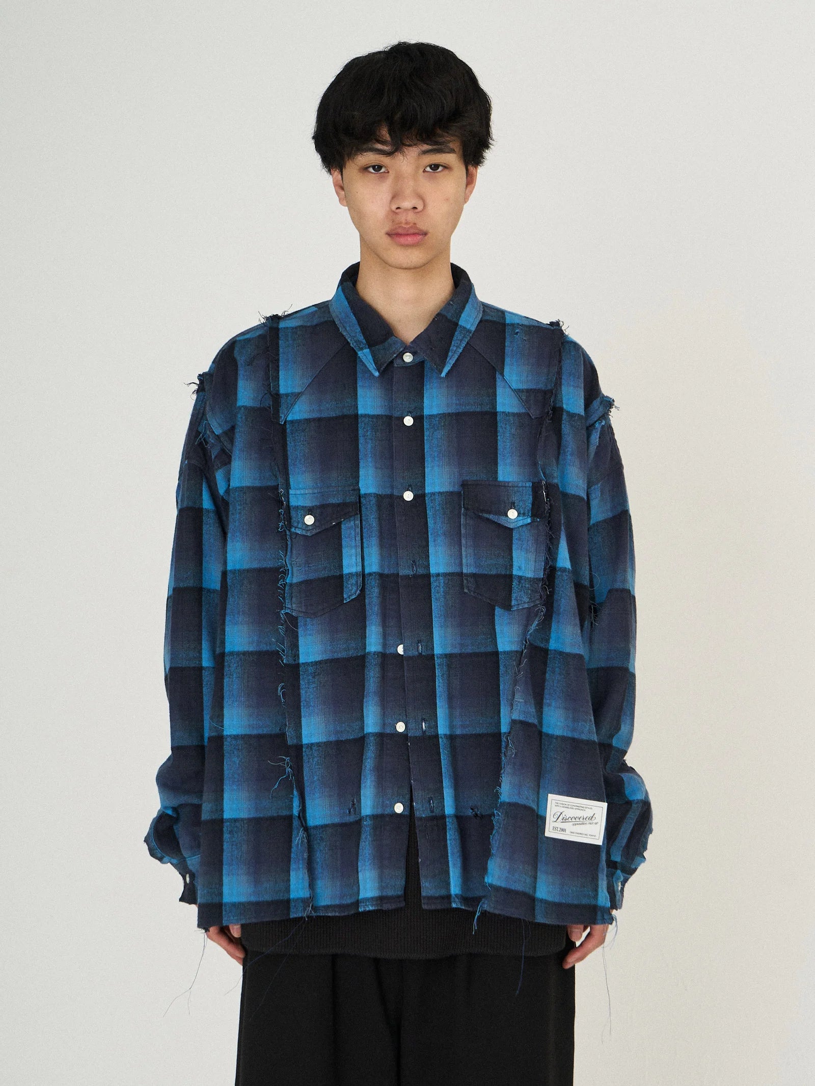 SWITCH NEL SHIRTS｜BLUE