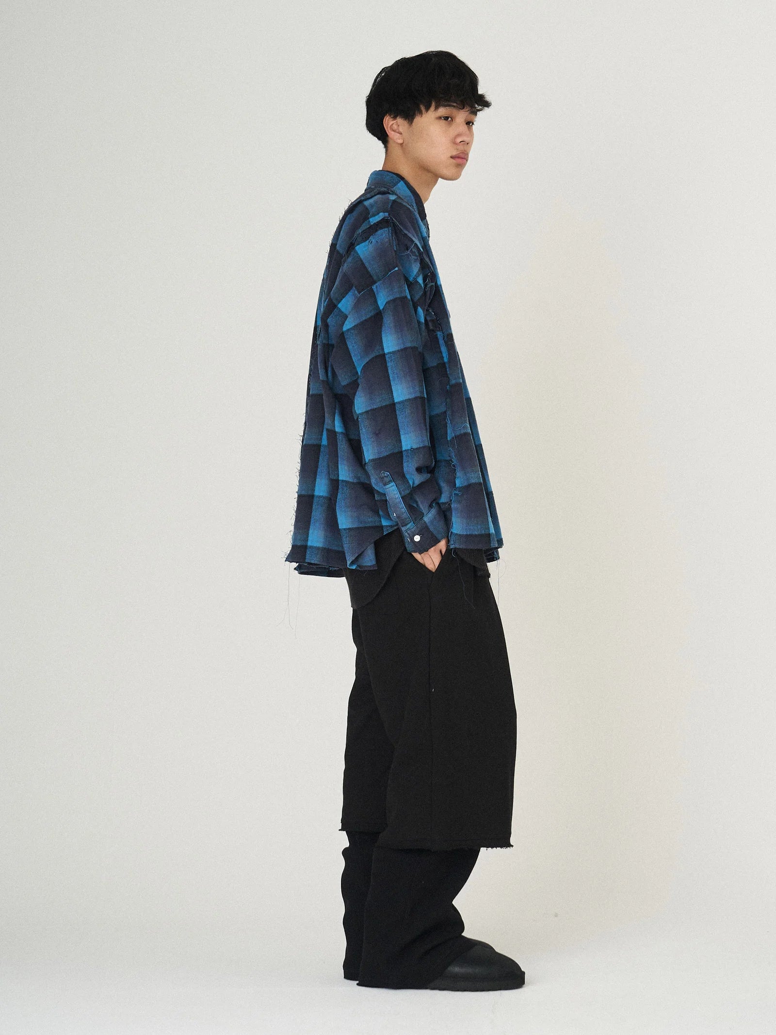 SWITCH NEL SHIRTS｜BLUE-thumbmail-4