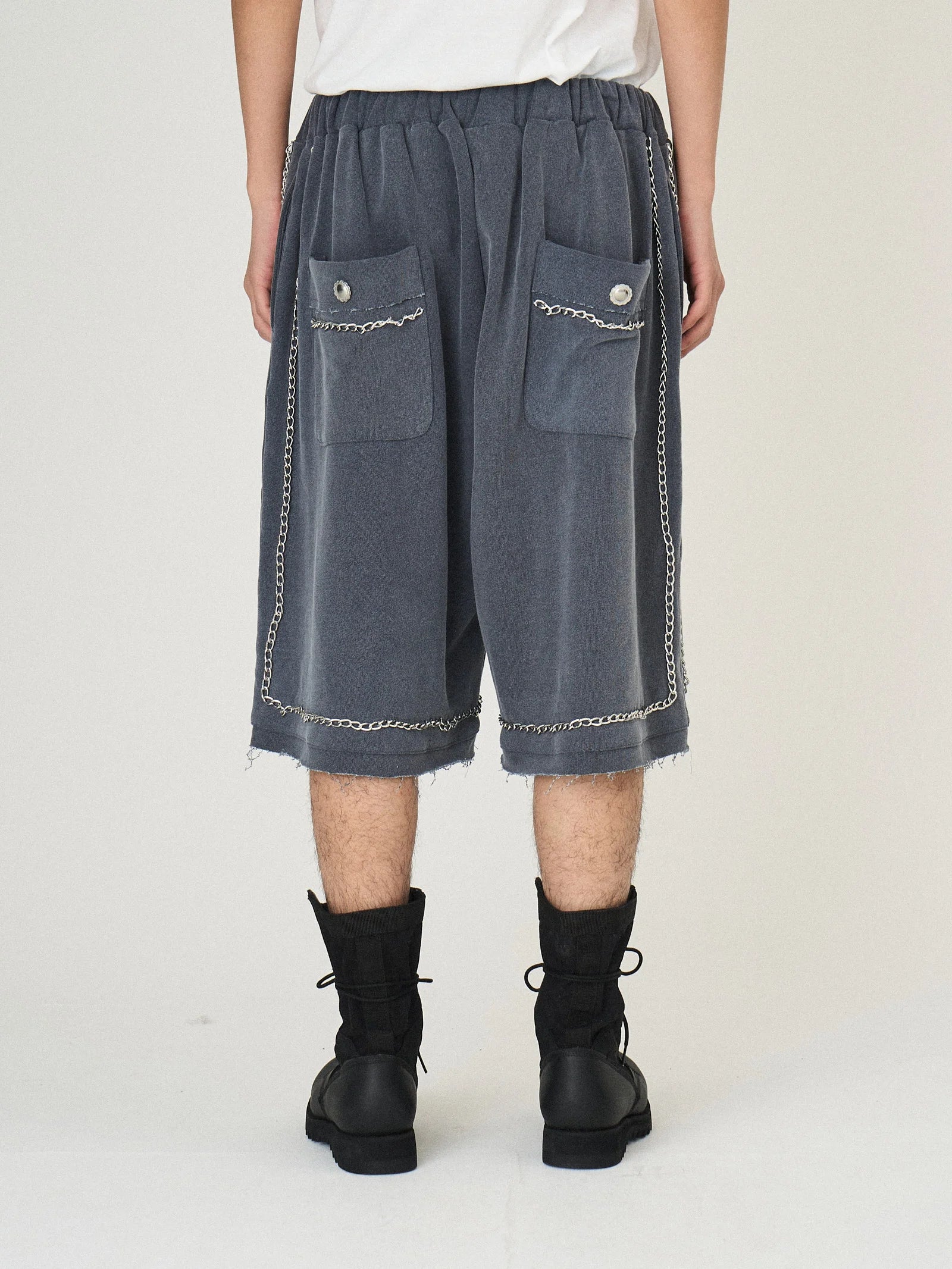 CHAIN SHORTS｜BLACK-thumbmail-5