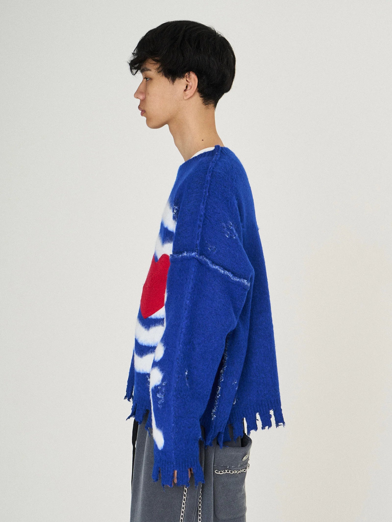 HEART&BONE MOHAIR KNIT｜BLUE-thumbmail-4