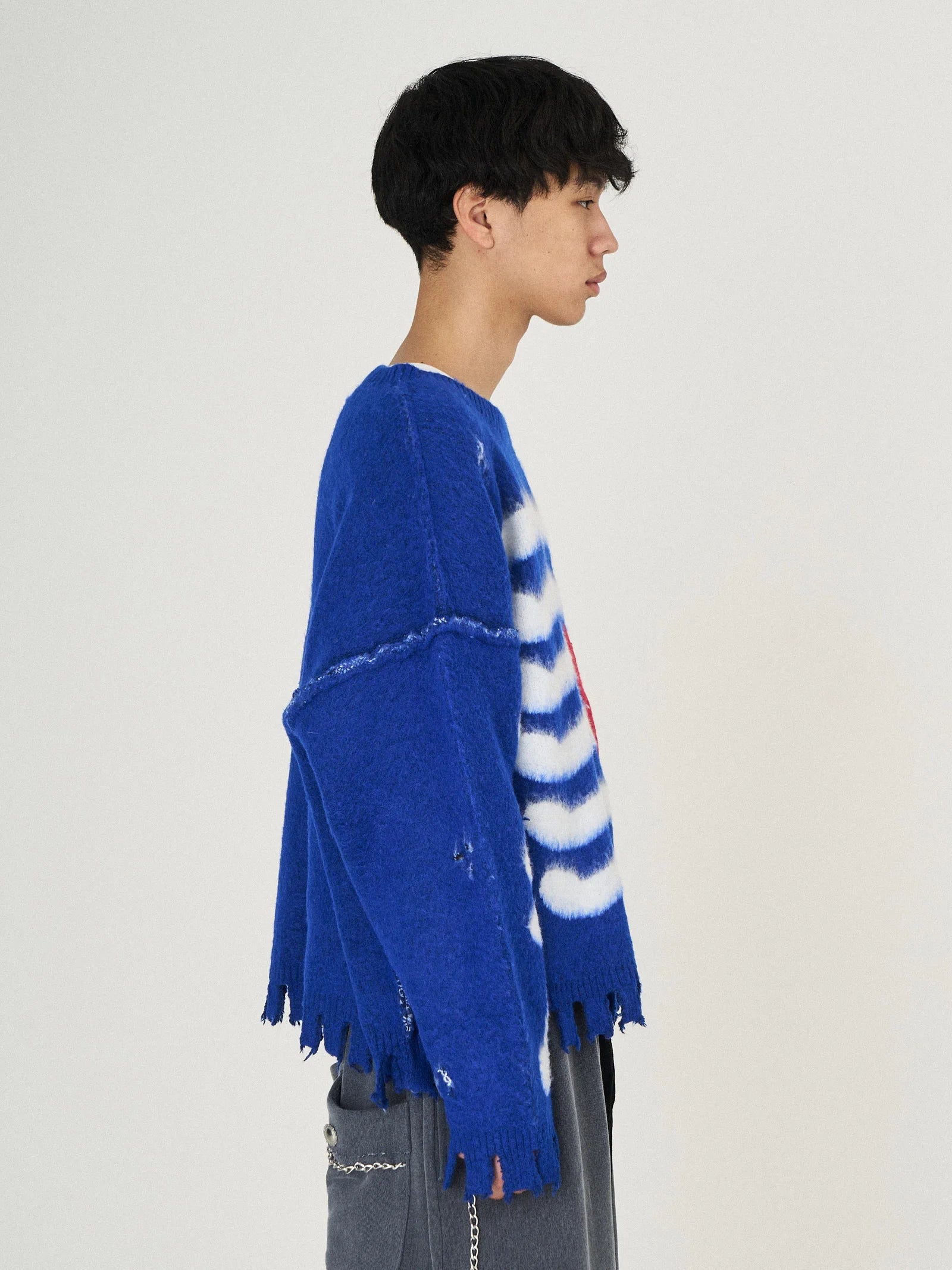 HEART&BONE MOHAIR KNIT｜BLUE-thumbmail-5