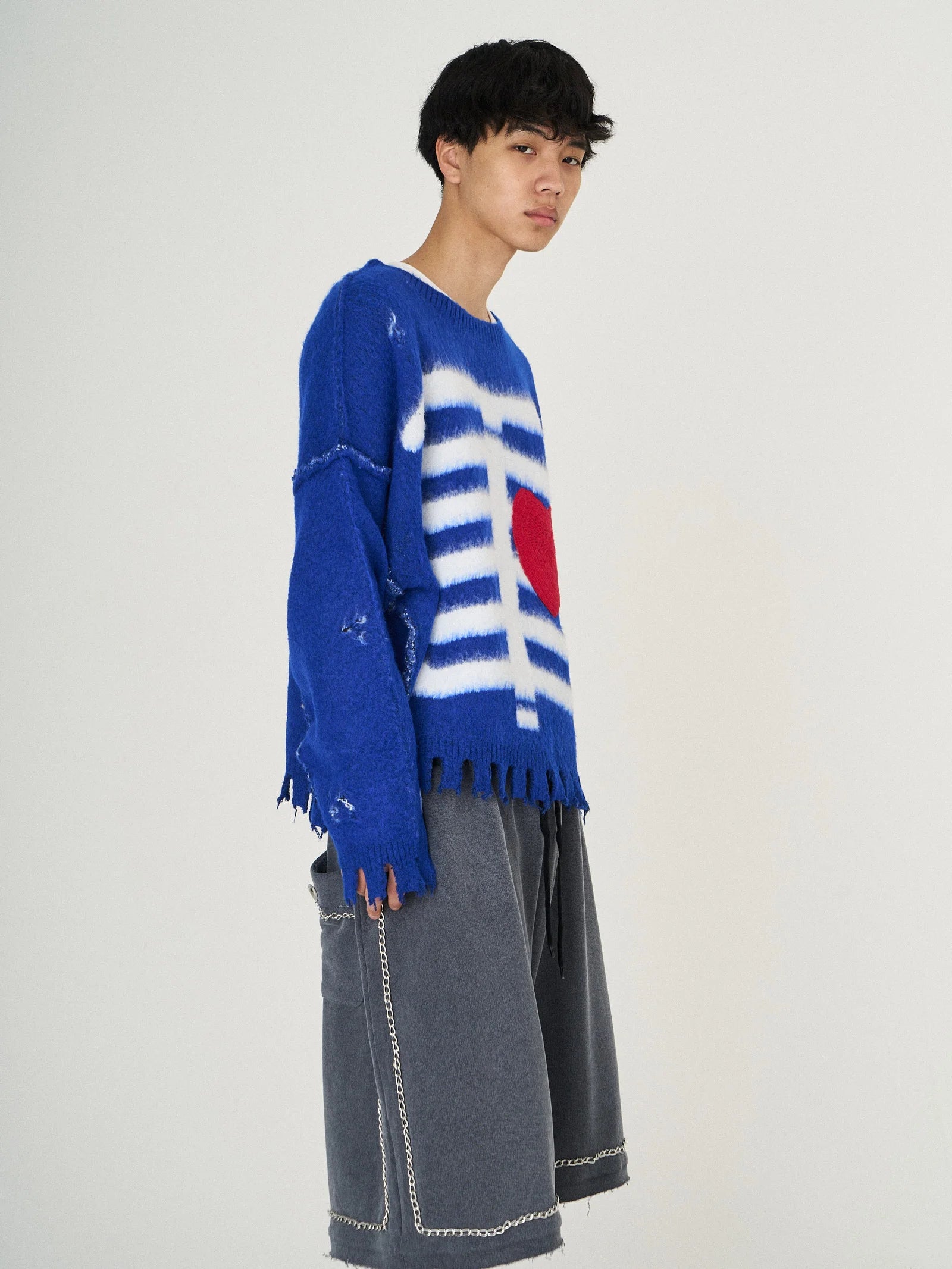 HEART&BONE MOHAIR KNIT｜BLUE-thumbmail-7