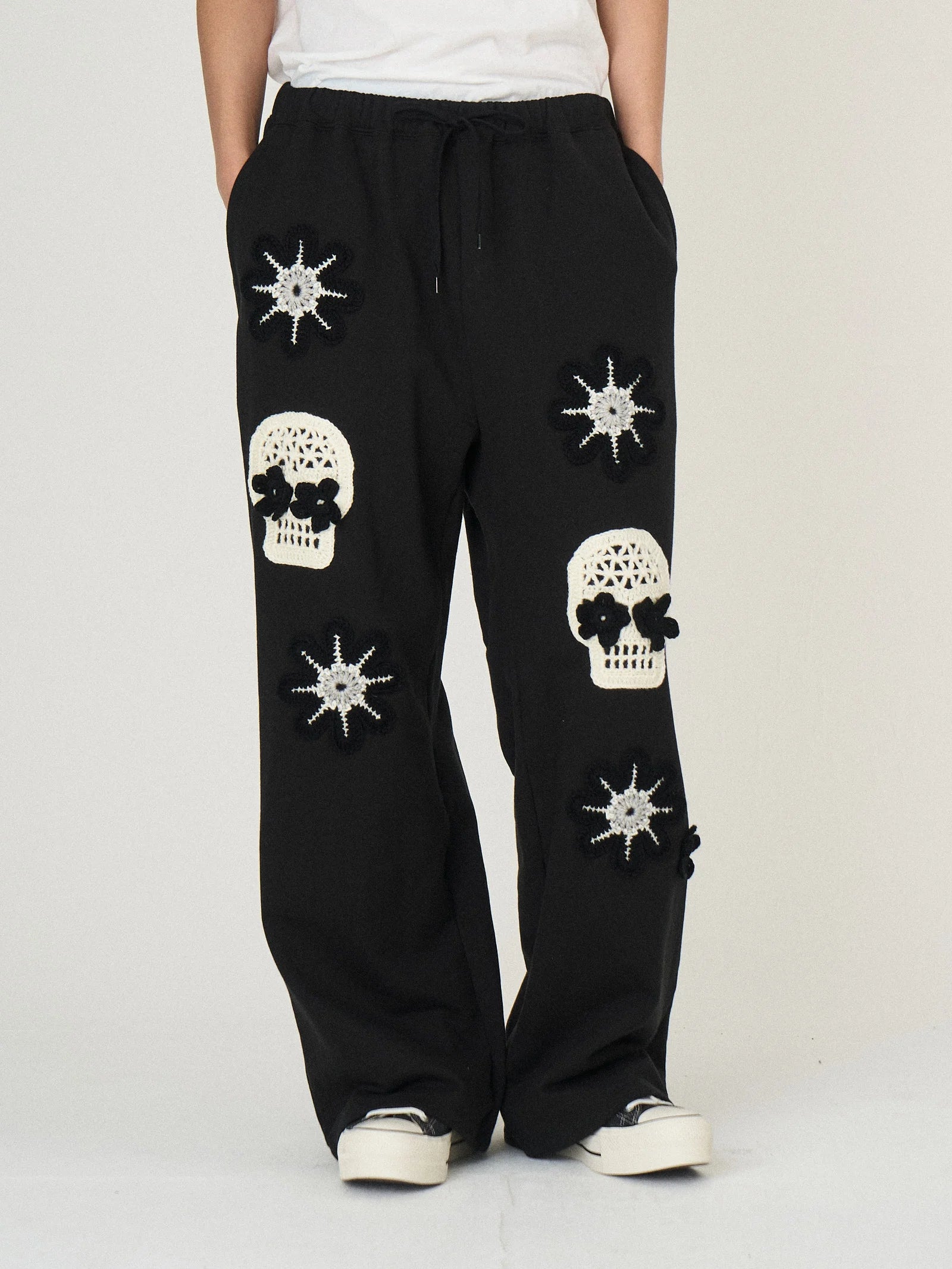 MEXICO MOCHIEF SWEAT PANTS｜BLACK-thumbmail-4