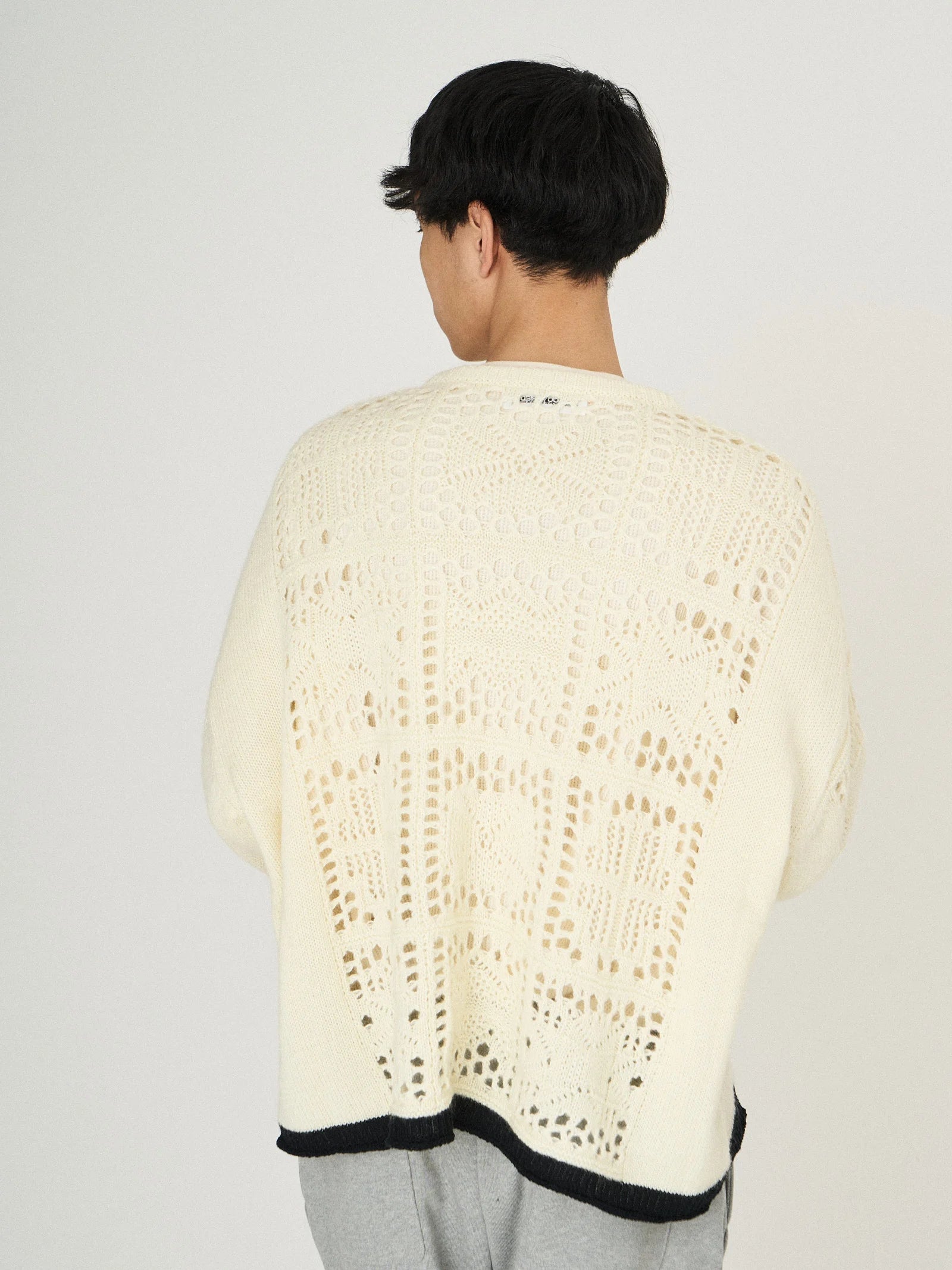 MOHAIR LACE KNIT｜WHITE-thumbmail-6
