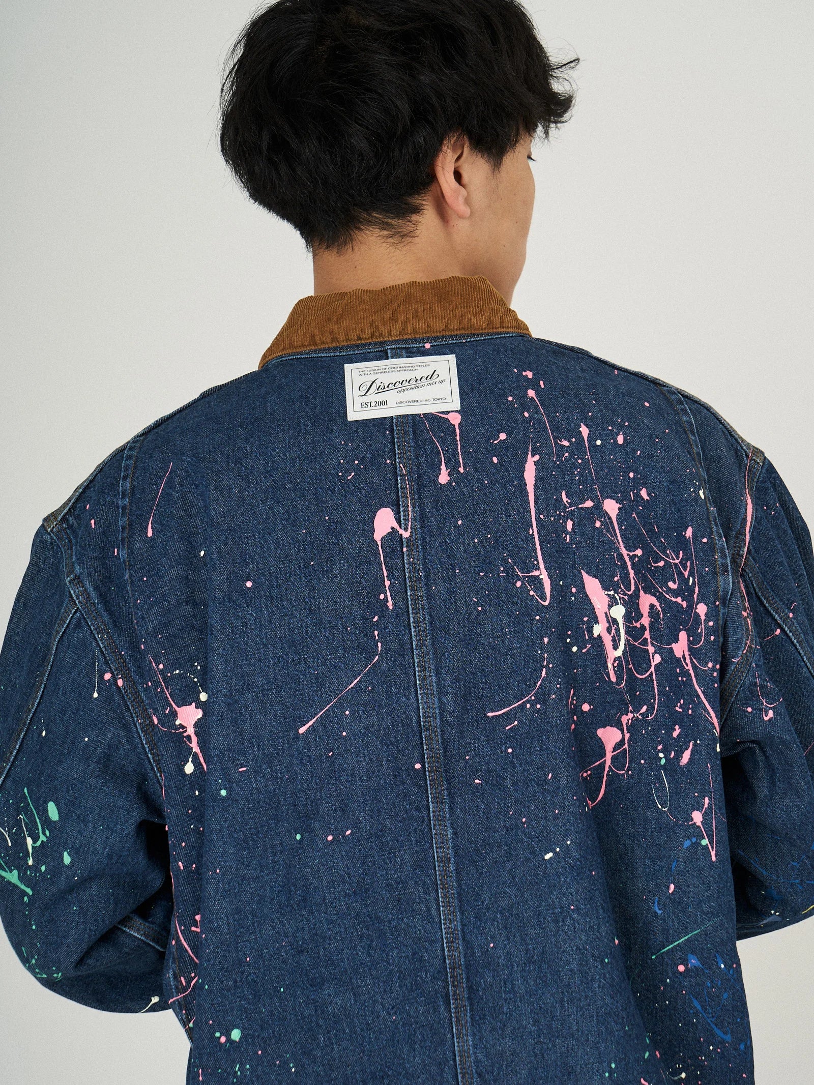 DENIM PAINT BLOUSON｜INDIGO-thumbmail-9