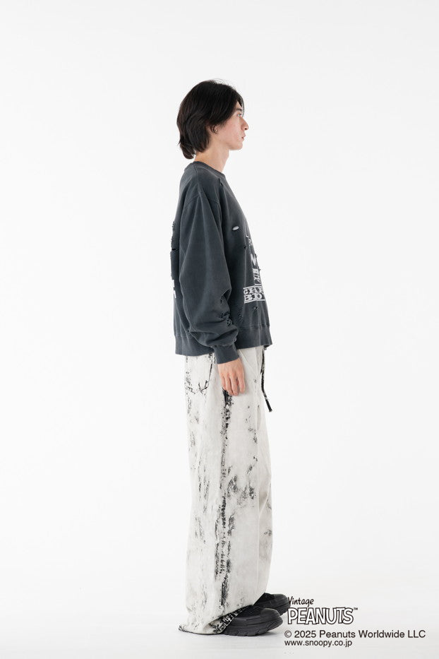 PEANUTS DAMAGE PIGMENT DYED SWEAT-thumbmail-7