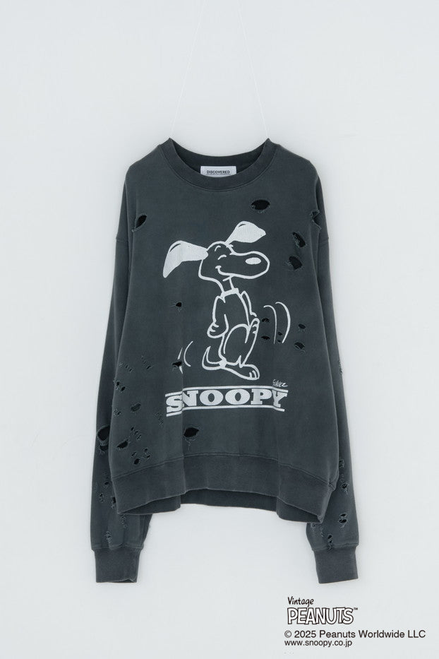 PEANUTS DAMAGE PIGMENT DYED SWEAT-thumbmail-3