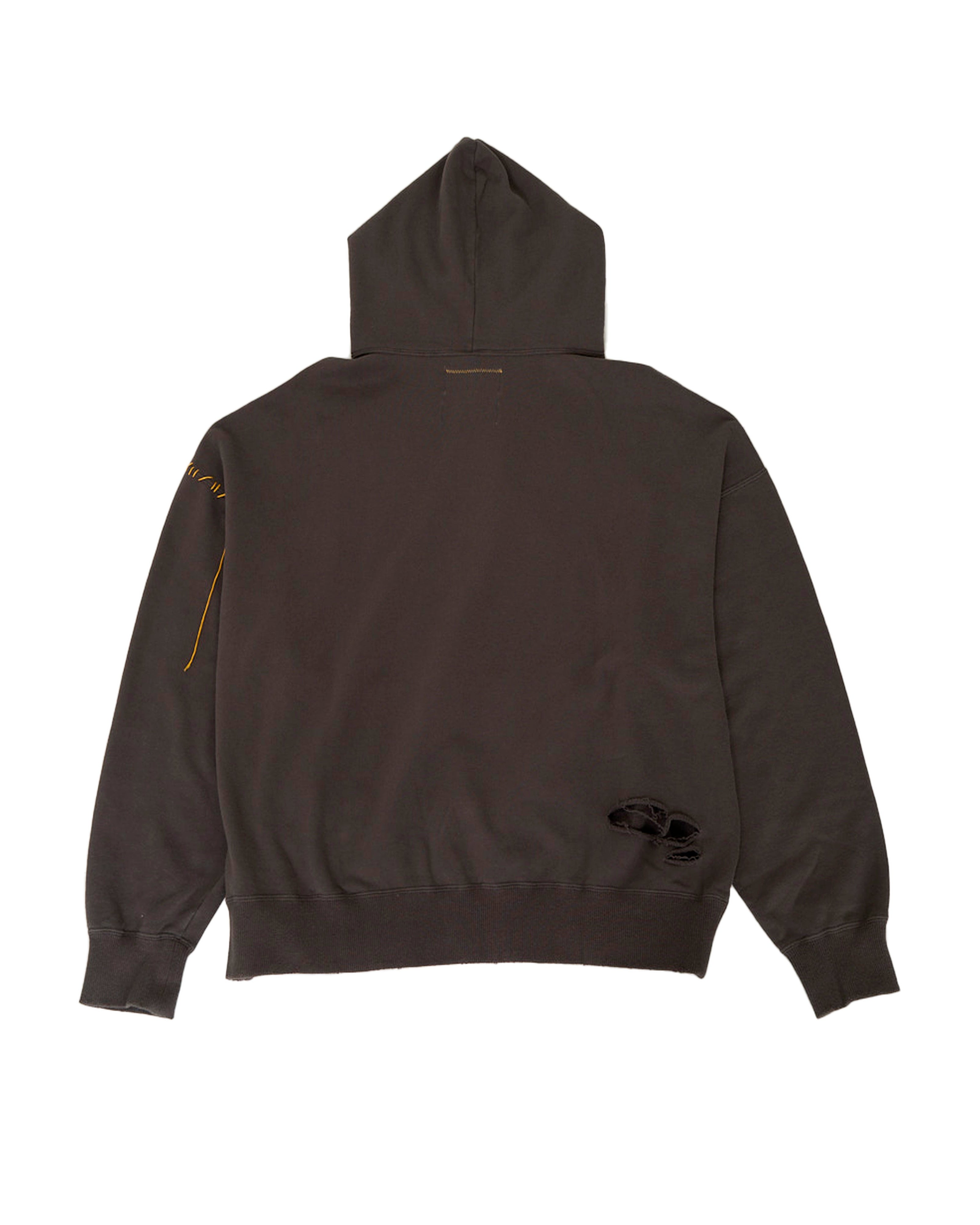 トップス union hoodie UNION LOOPING DAMAGE HOODIE｜C.GRAY