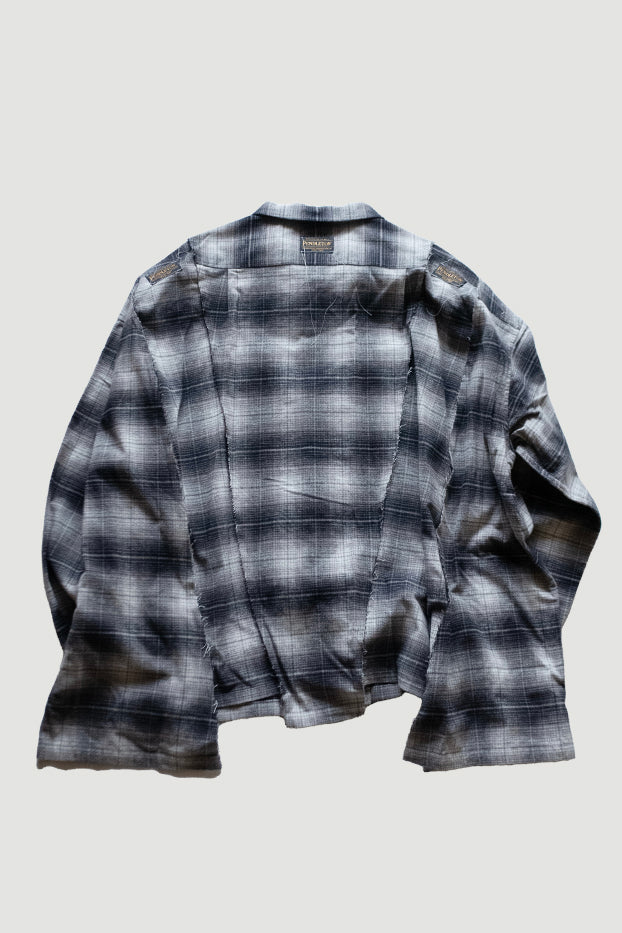PENDLETON CHINA WIDE SHIRT｜GRAY×BLACK-thumbmail-2