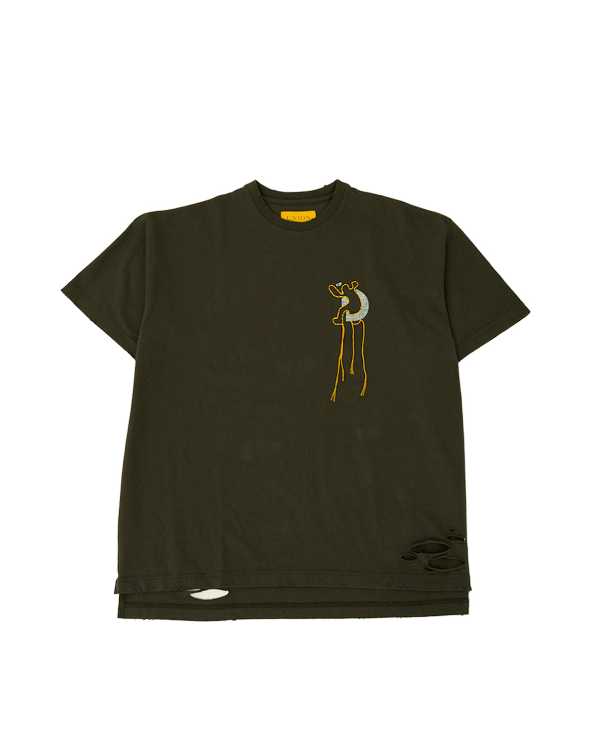 【Exclusive Collaboration】UNION LOOPING DAMAGE CUTSEWN｜C.GRAY