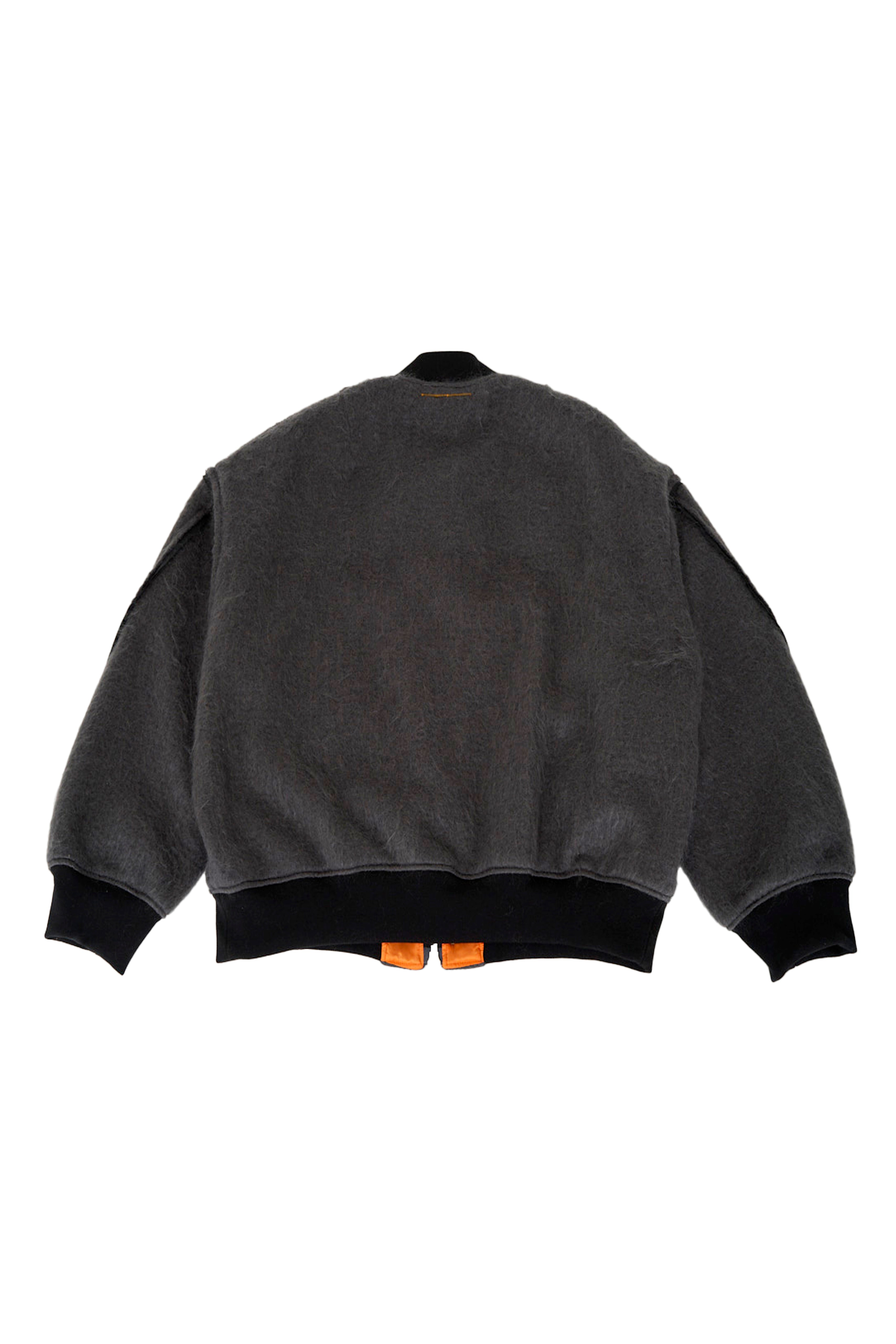 UNION MOHAIR SHAGGY MA-1｜C.GRAY-thumbmail-2